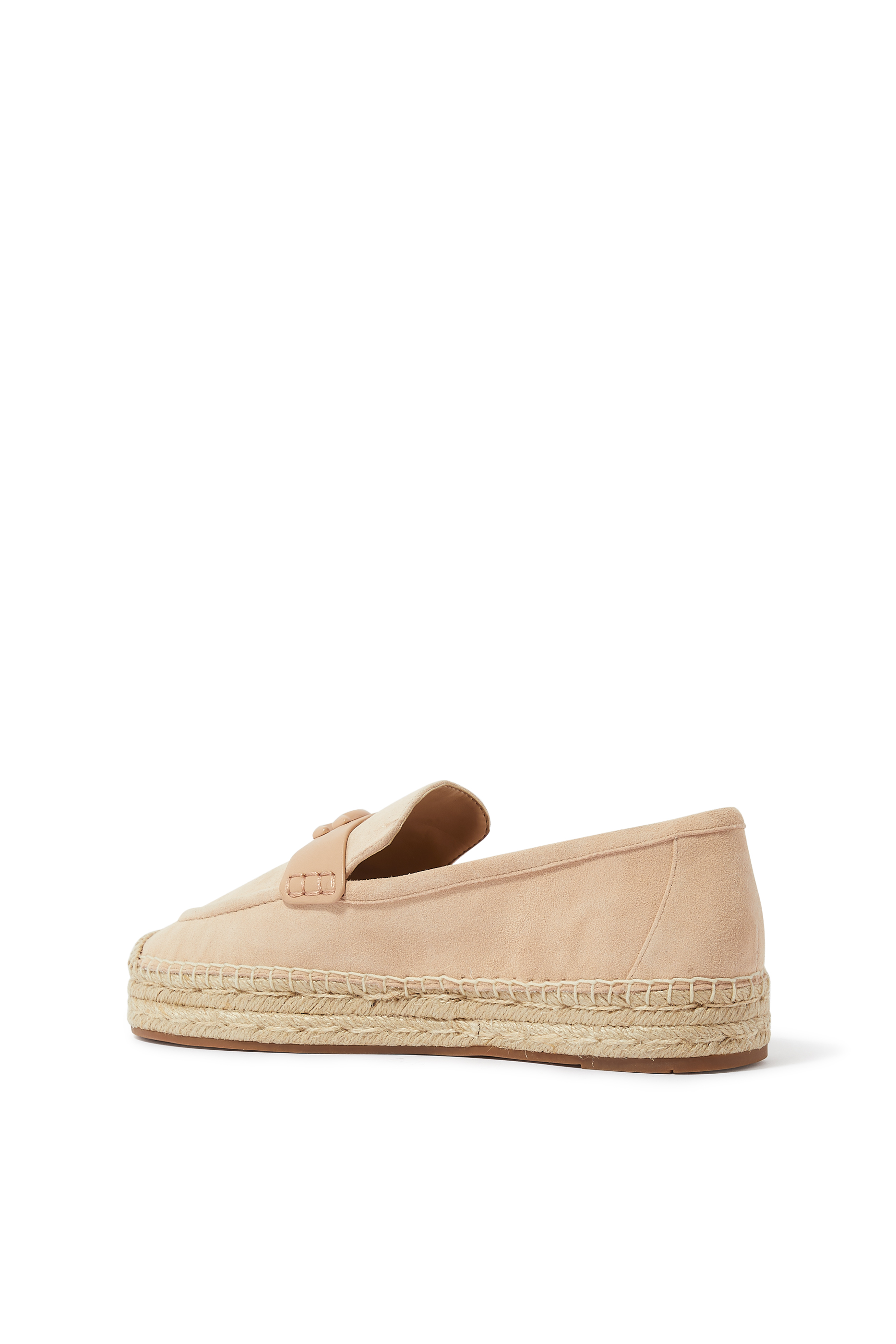 Camilla Monogram Suede Espadrilles
