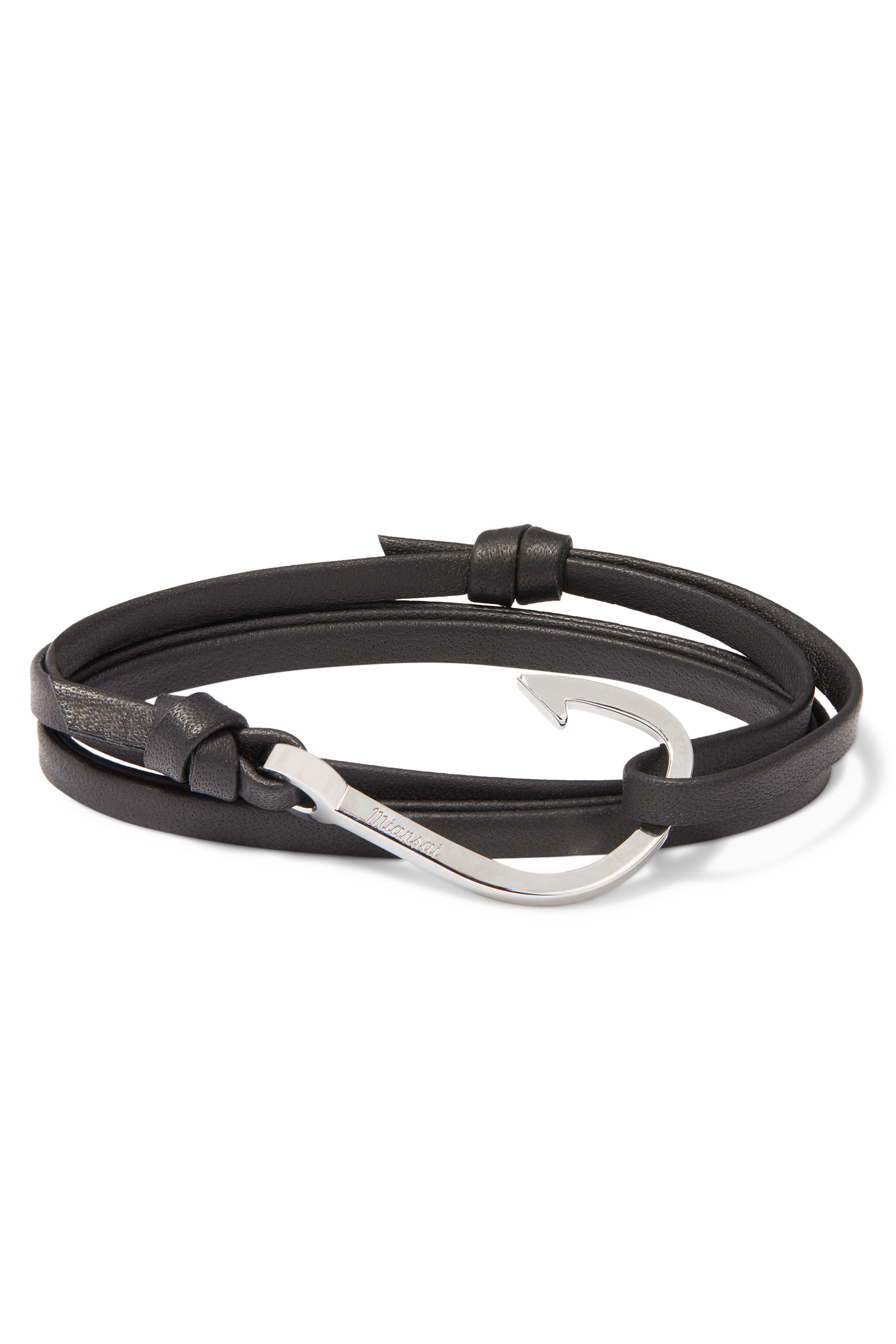 Hooked Leather Bracelet