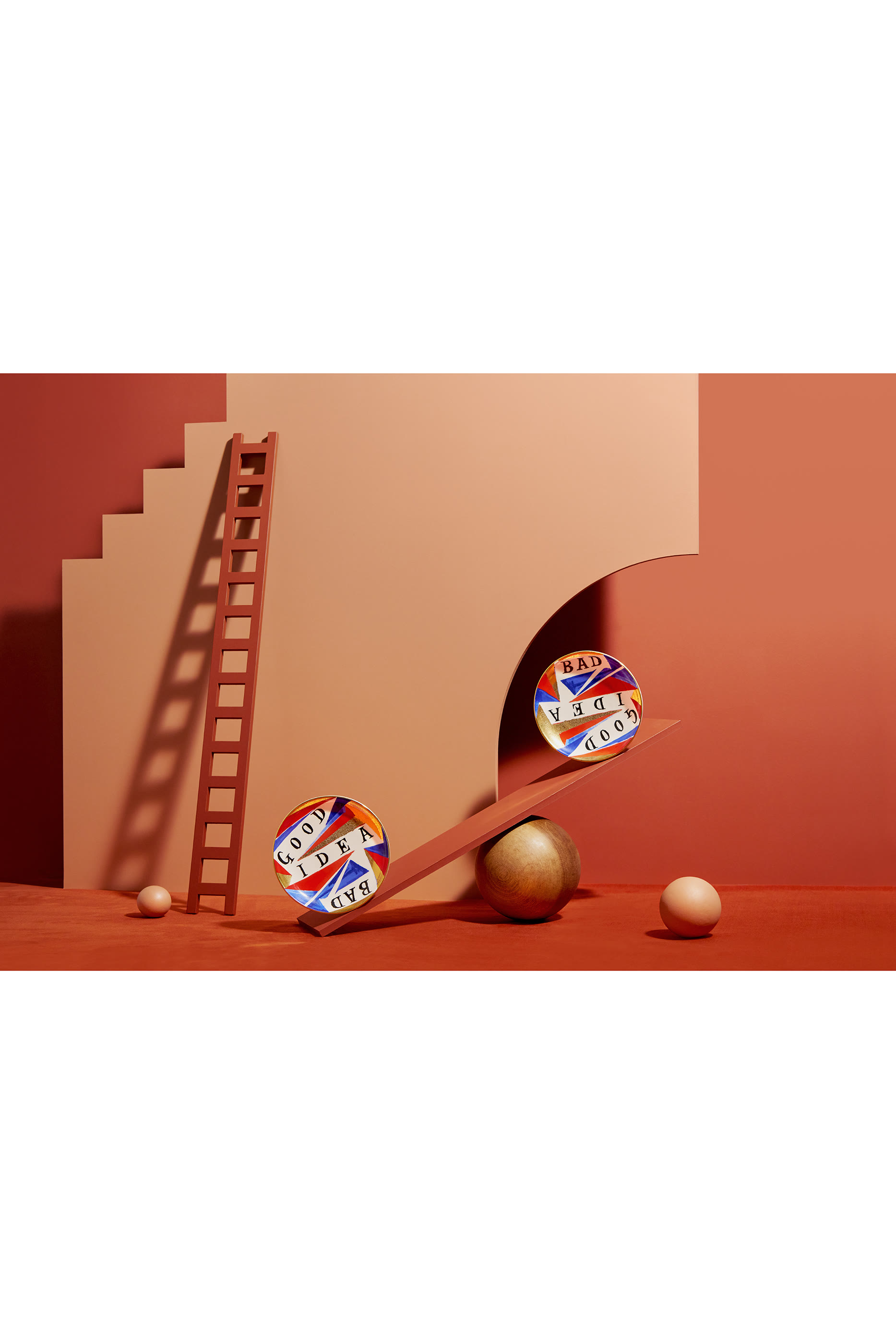 Ruan Hoffmann Good/Bad Idea Plate