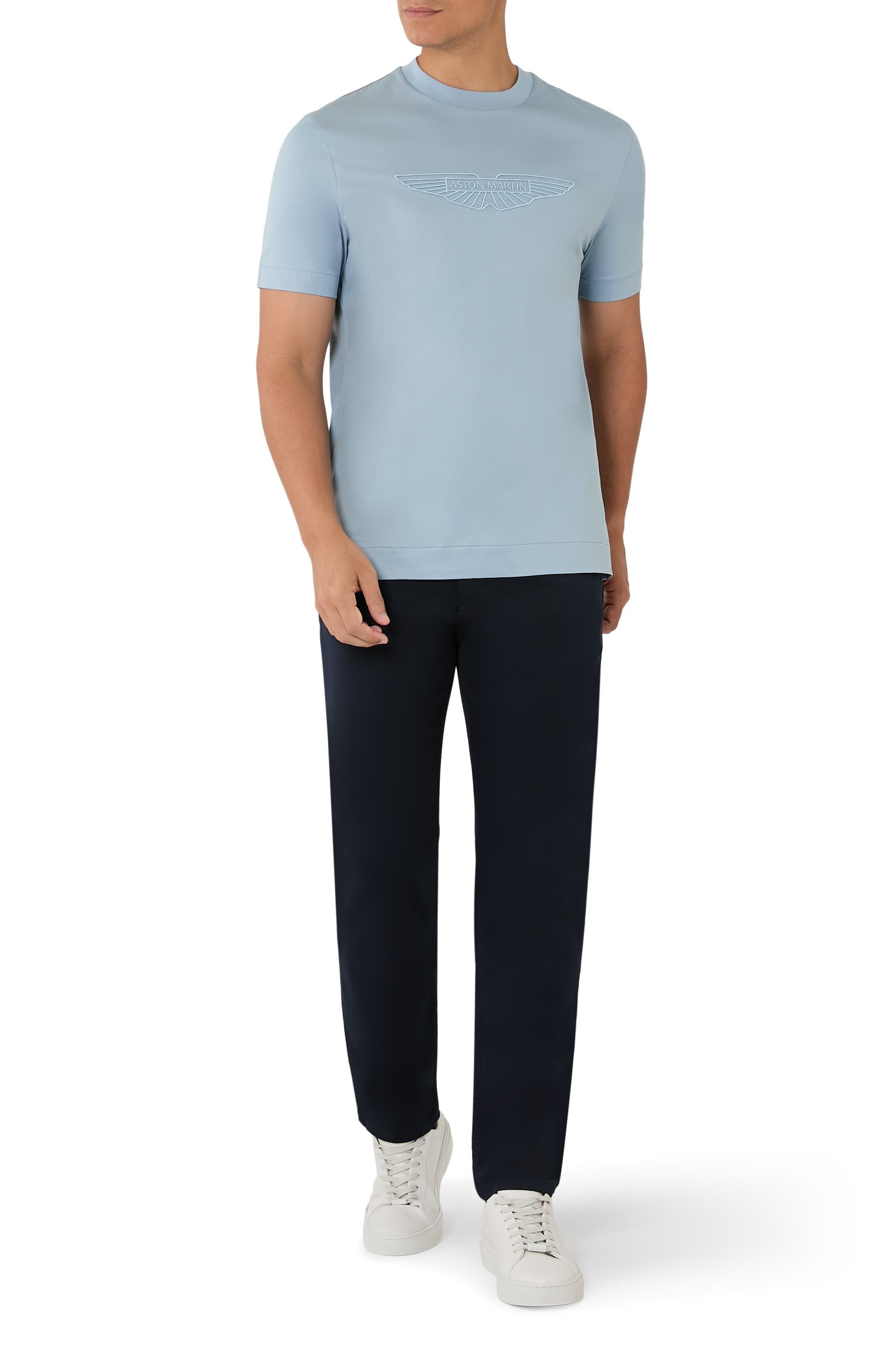 BOSS x Aston Martin Mercerised-Cotton T-Shirt