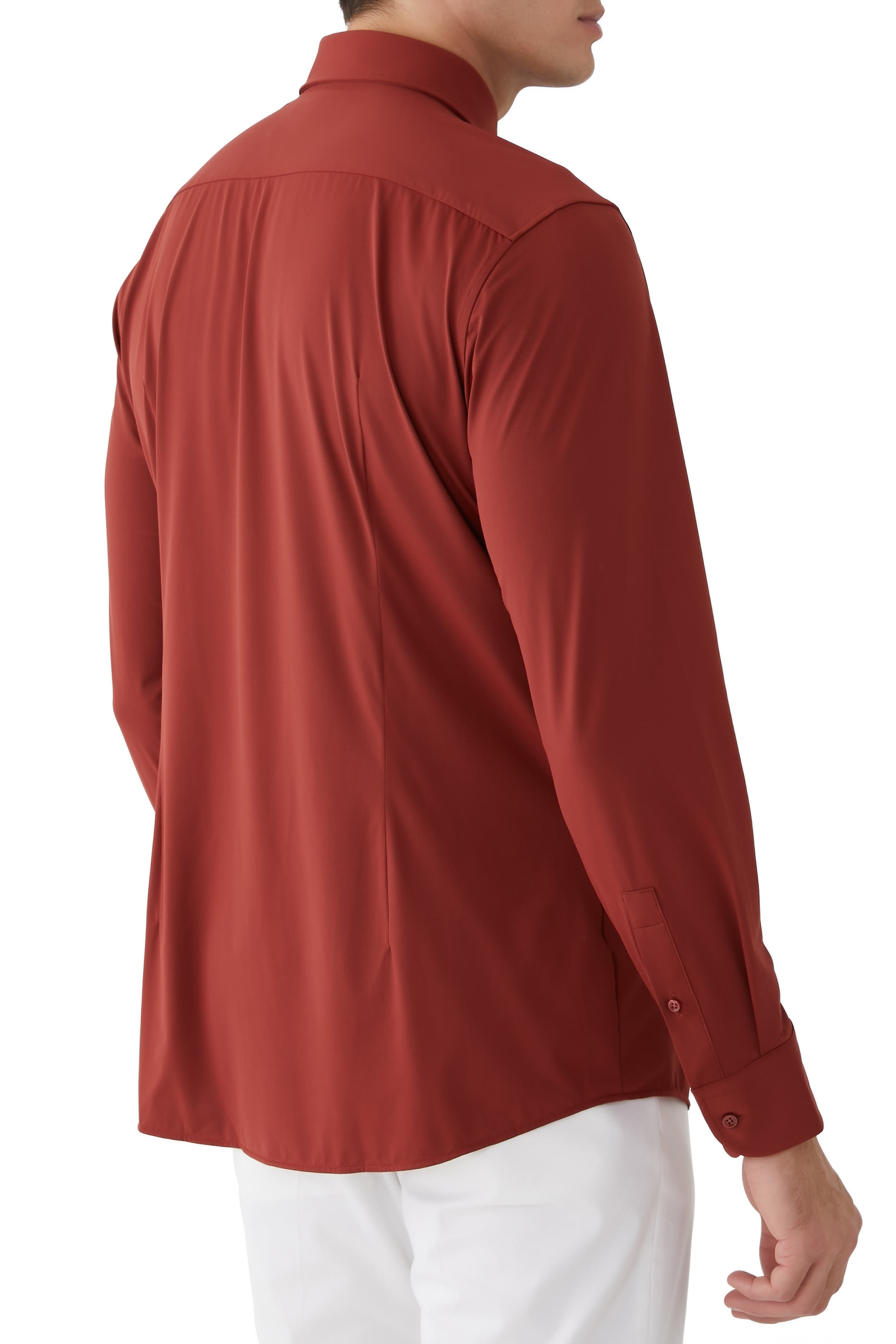 Hank Kent Slim-Fit Long Sleeves Shirt