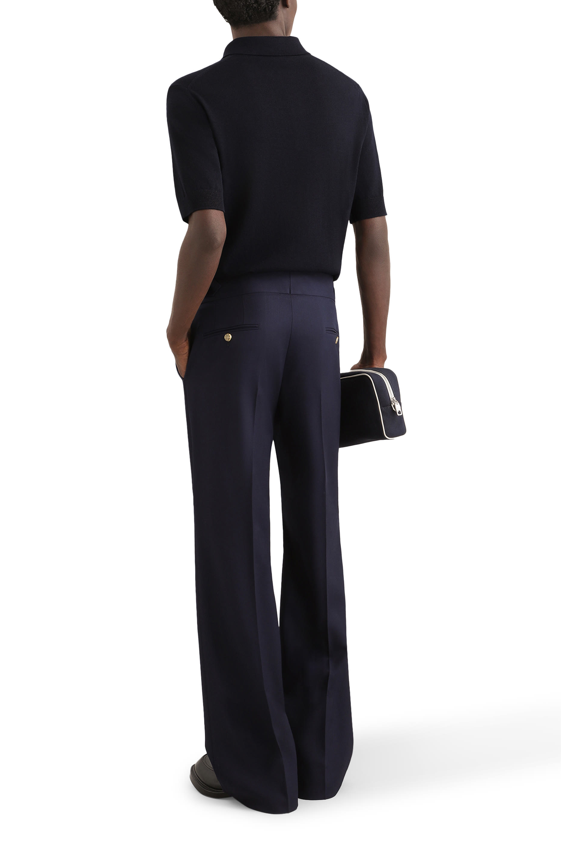 Virgin Wool Polo Shirt