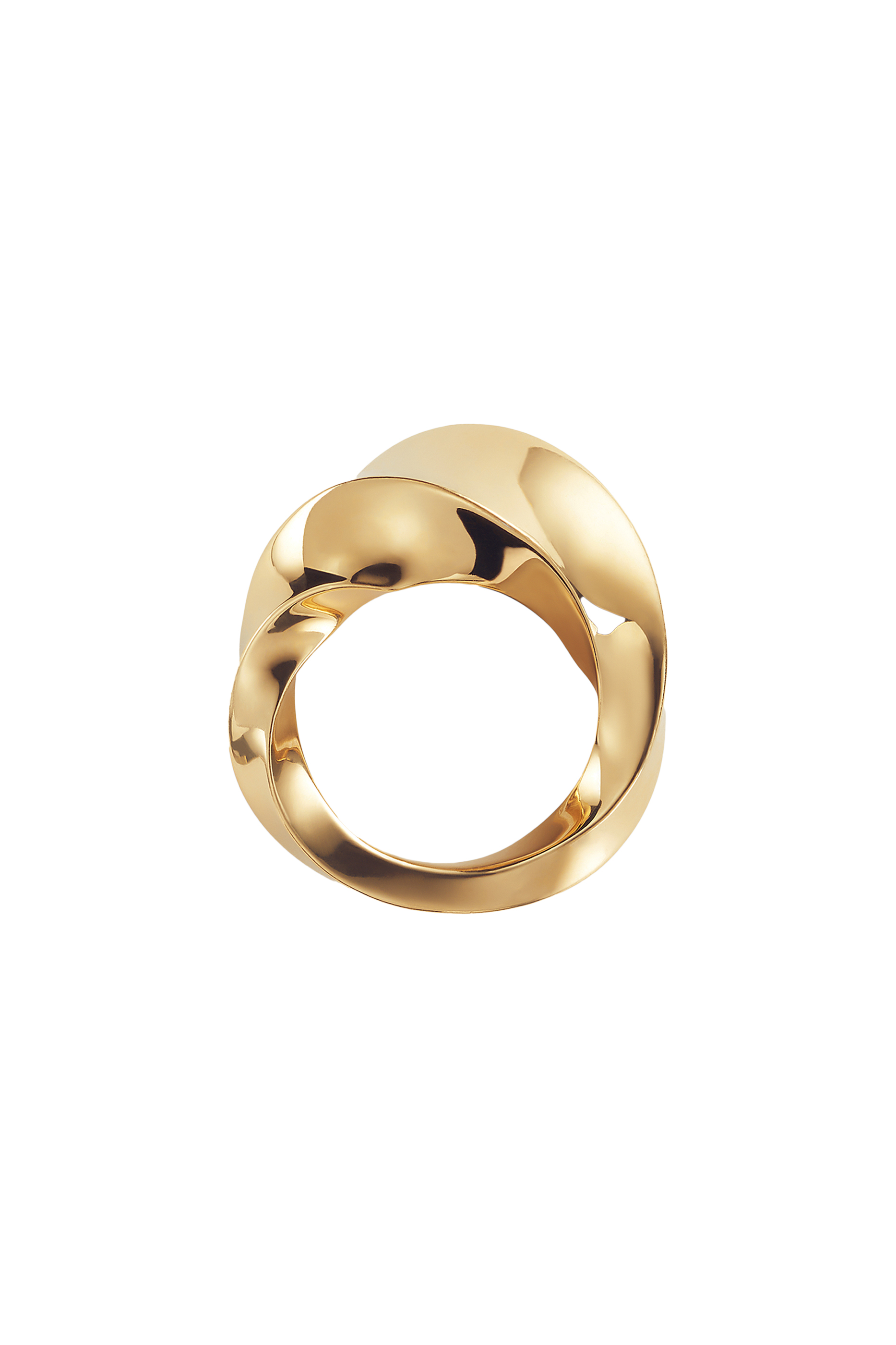 Essentials Twist Ring, 18k Gold-Finish Sterling Silver