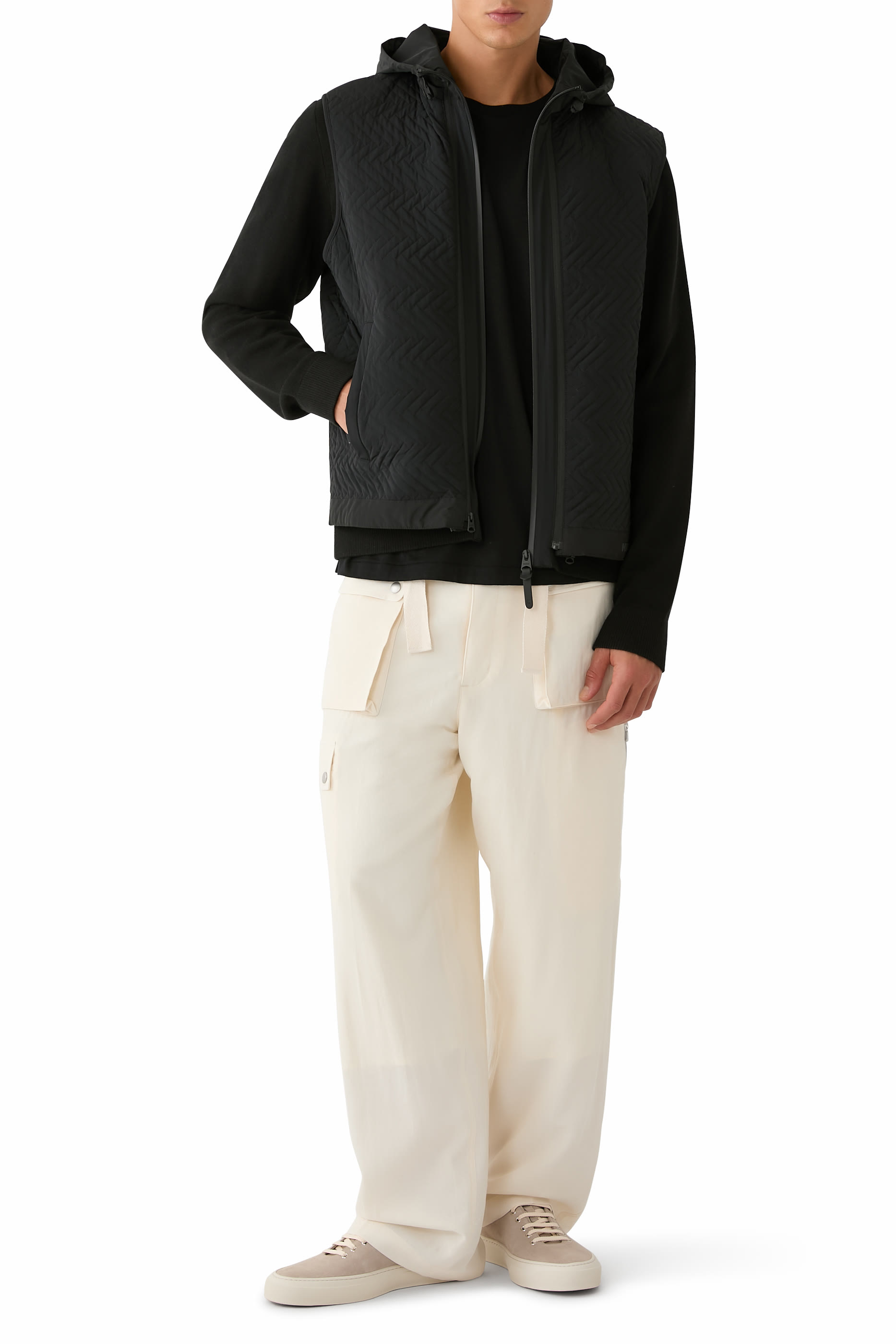 Barrett 3-in-1 Quilted Hybrid Light Jacket