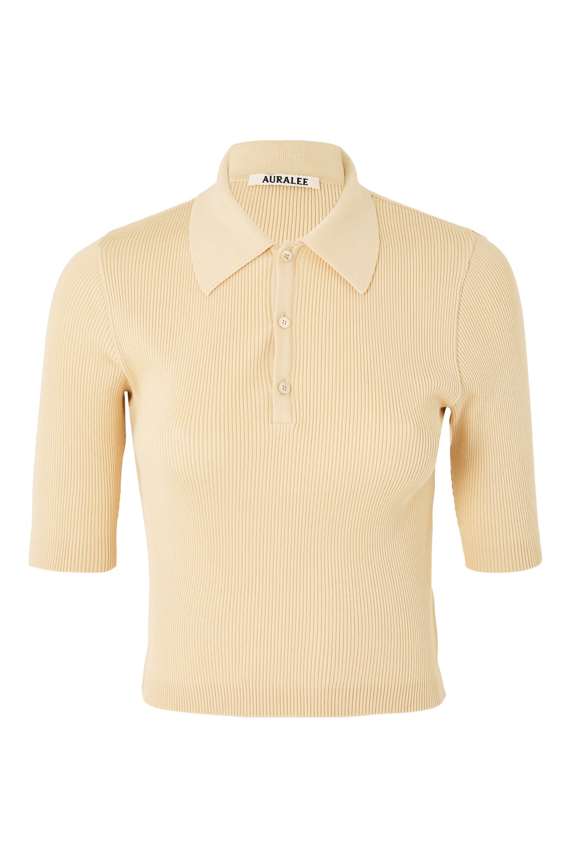 Cotton High Gauge Rib Knit Polo