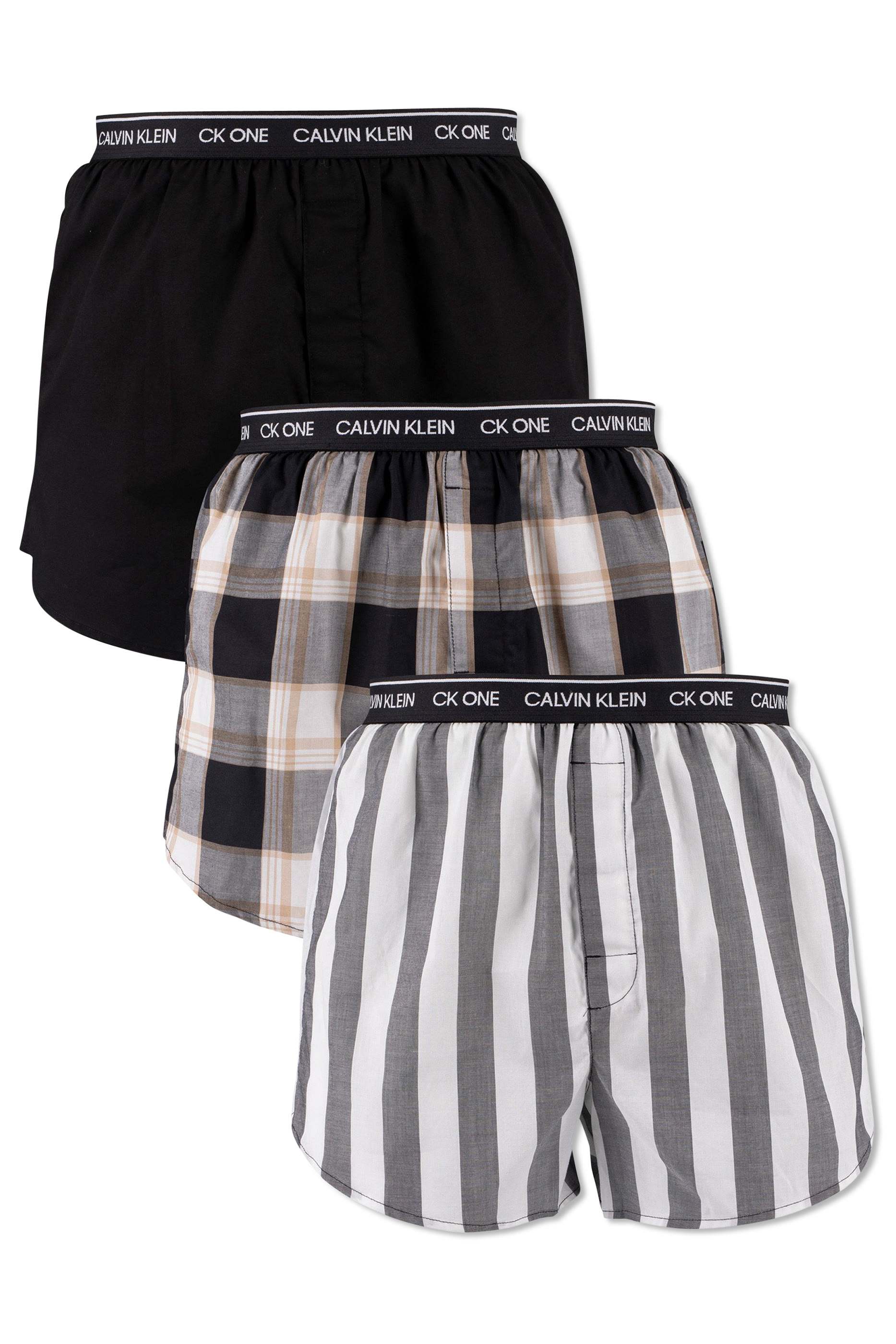 CK One Slim Fit Boxers, Pack of 3