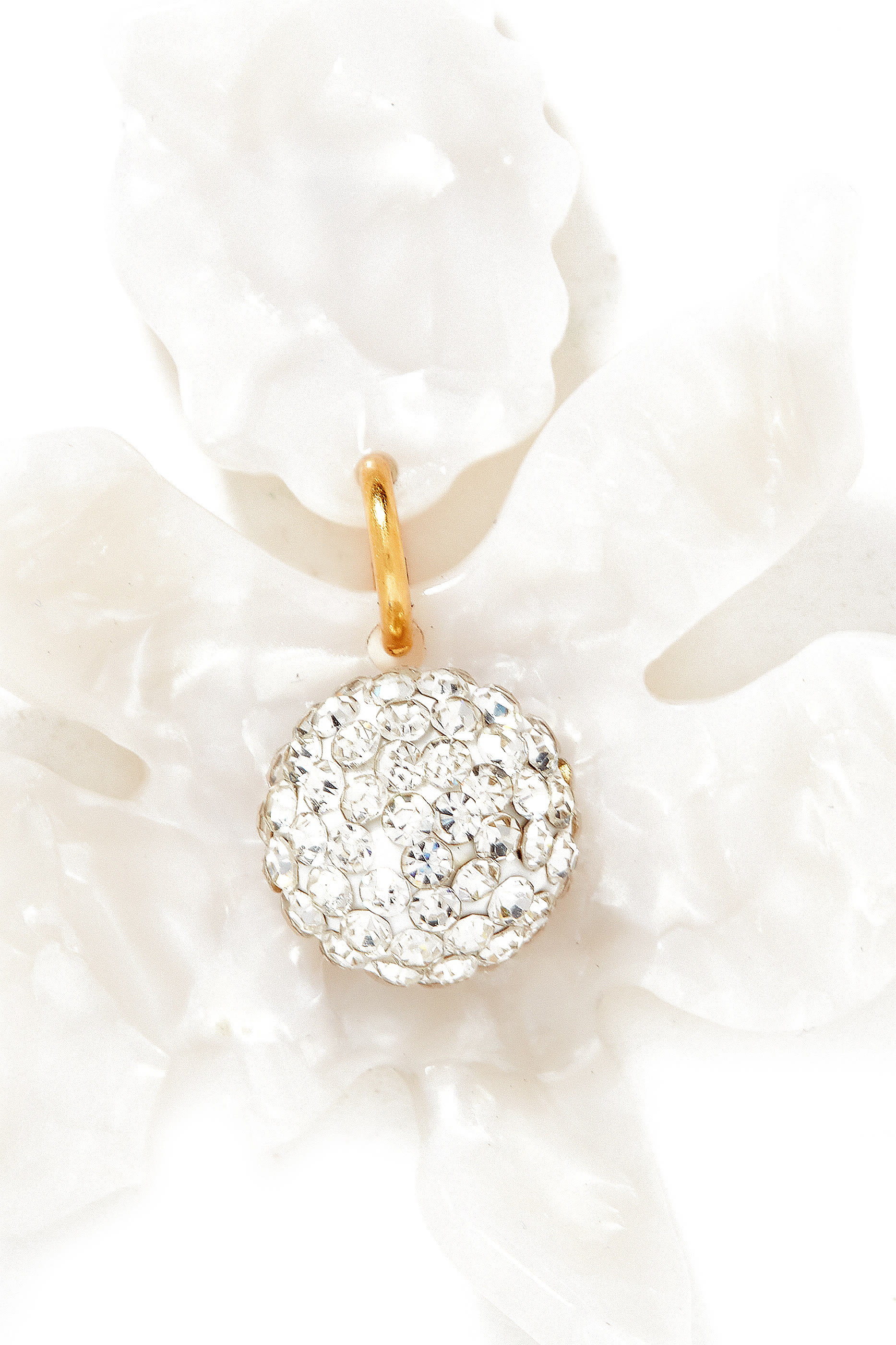 Crystal Lily Earrings