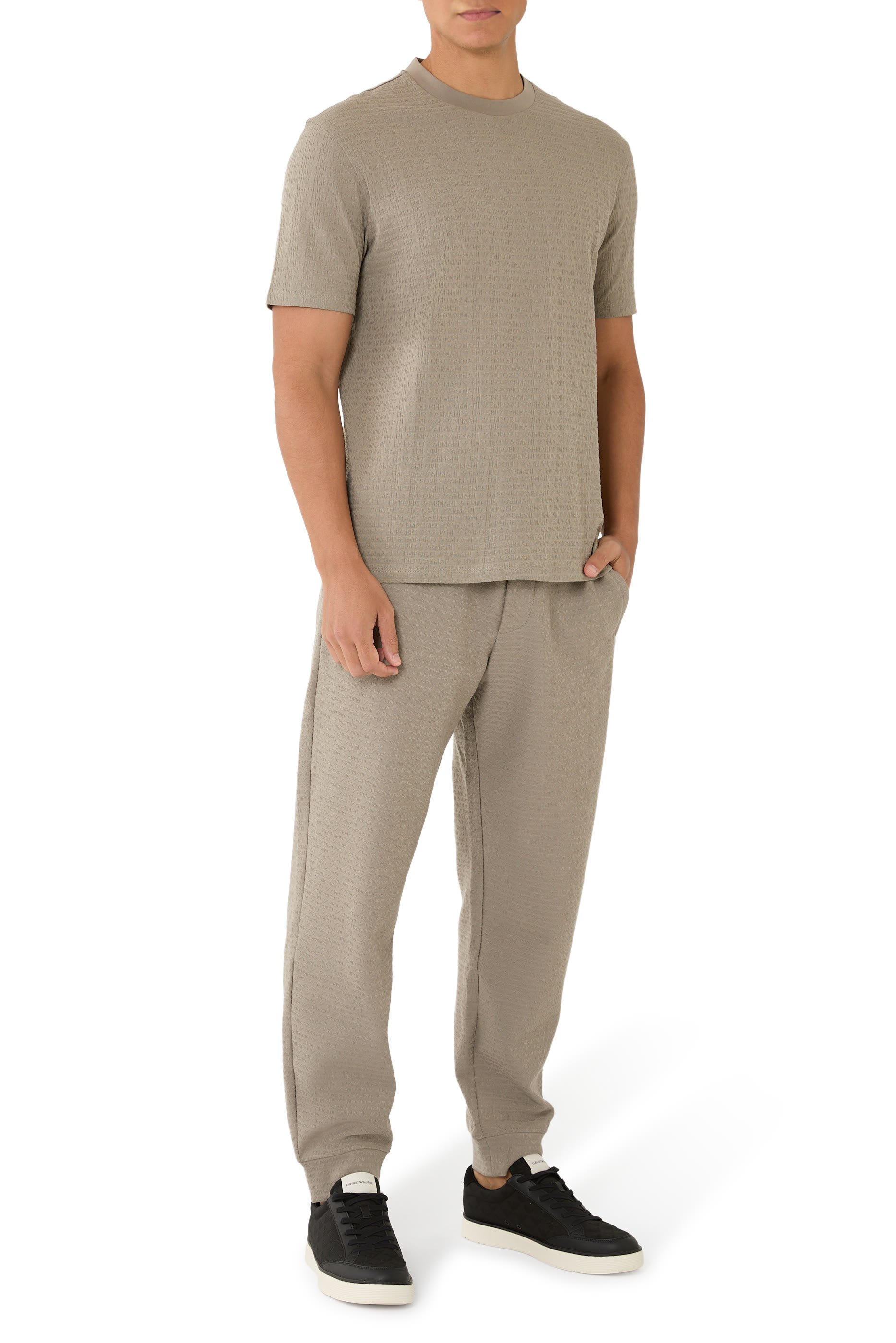 Micro EA Text Logo T-Shirt