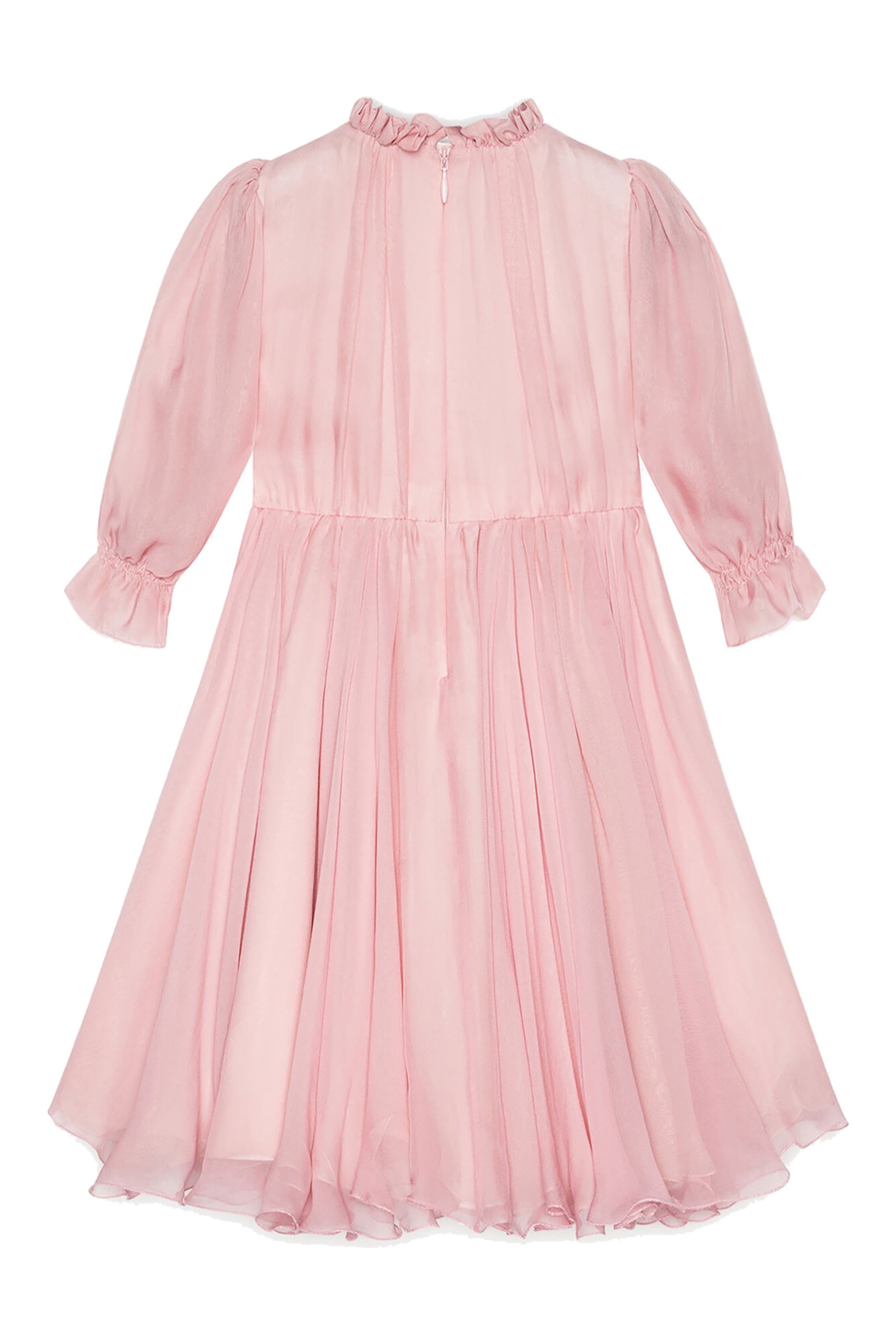 Kids Floral Printed Chiffon Dress