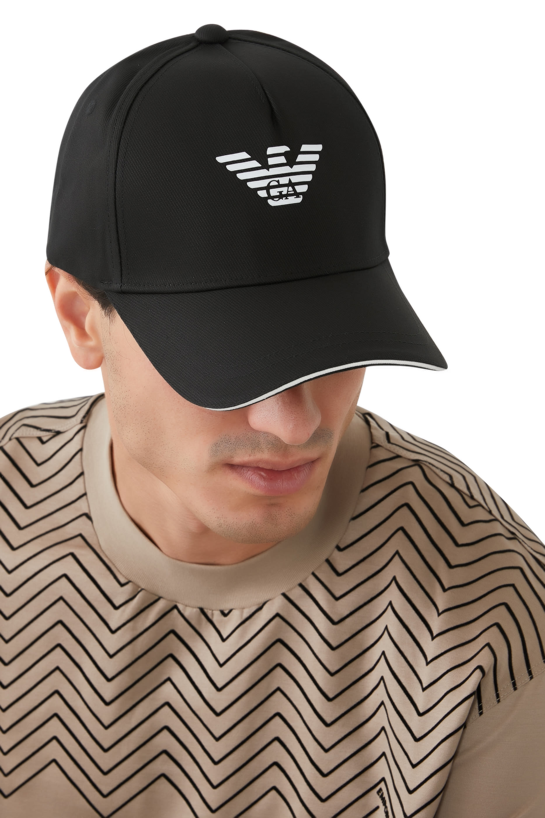 Baseball Eagle Logo Hat