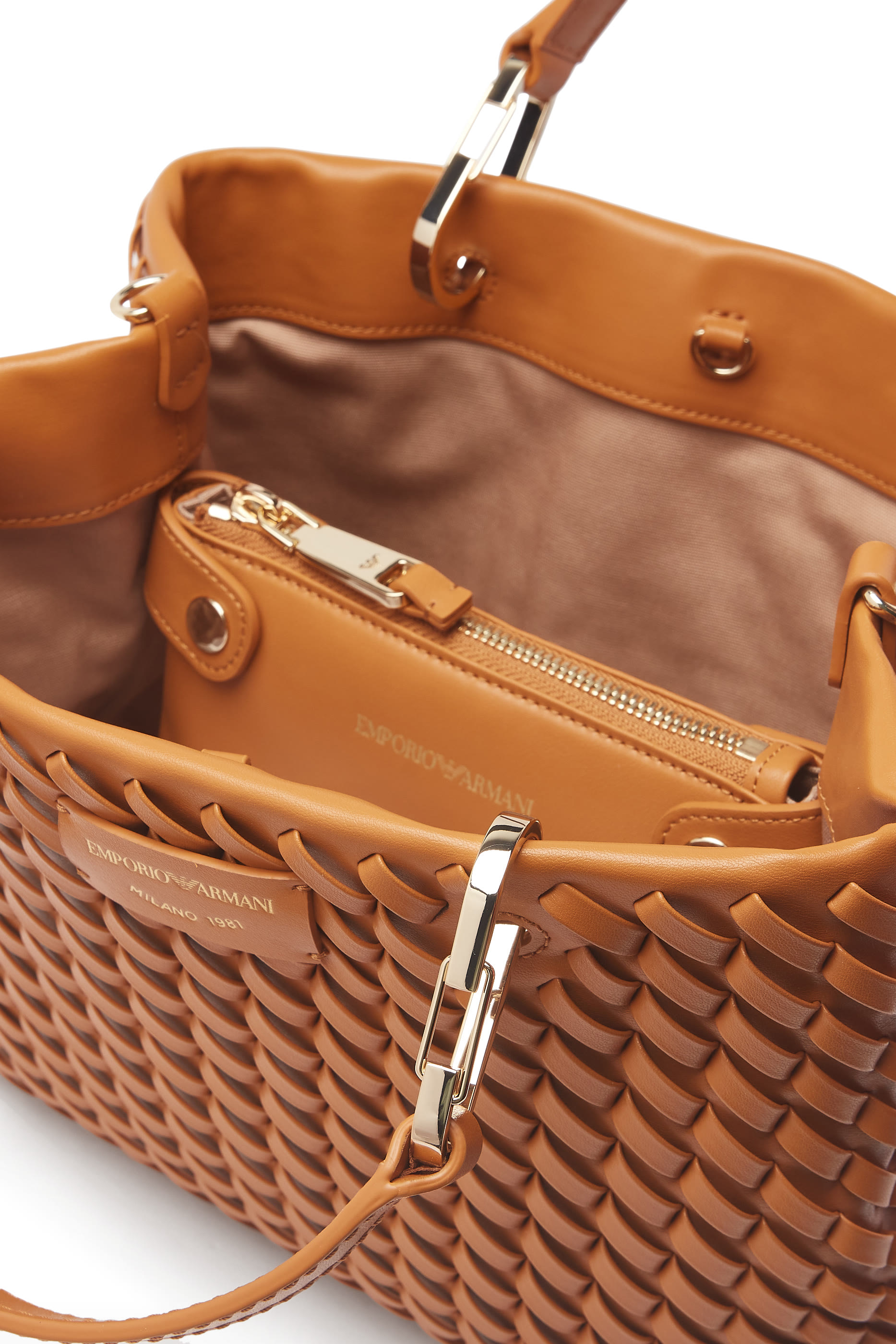 My EA Intertwined Shopper Bag