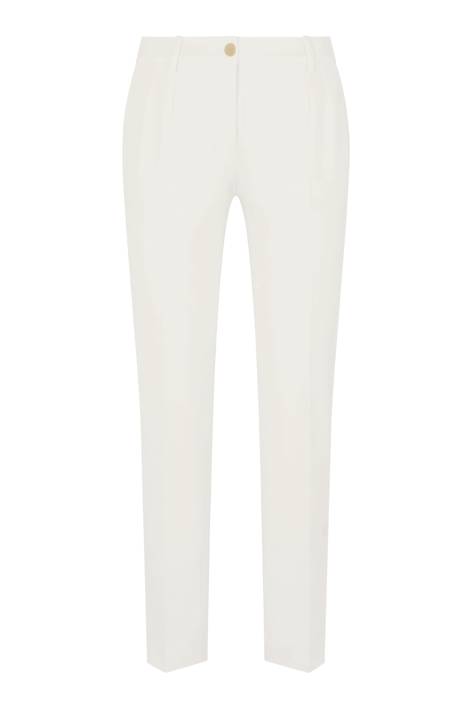 Low-Rise Wool Pants