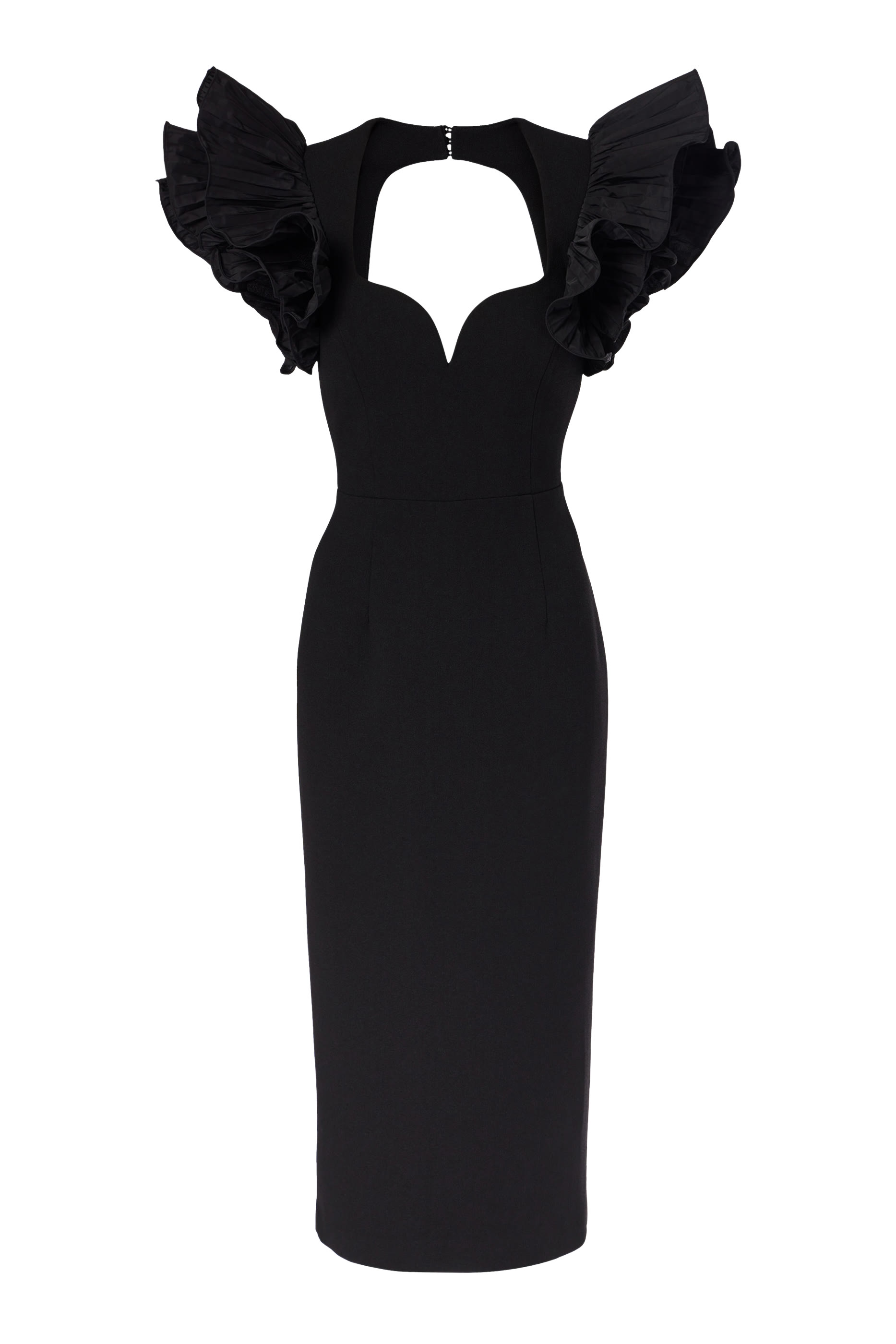 Ella Puff Sleeve Midi Dress