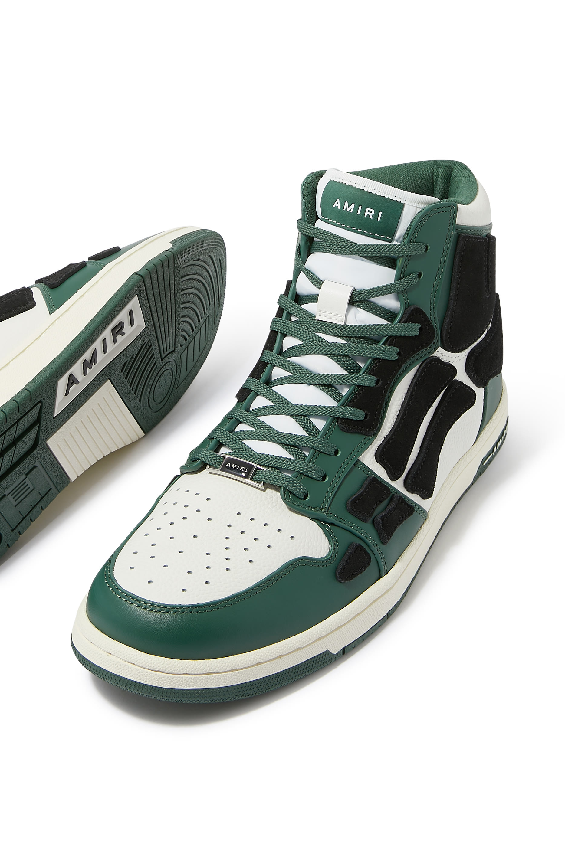 Skel Top High Leather Sneakers