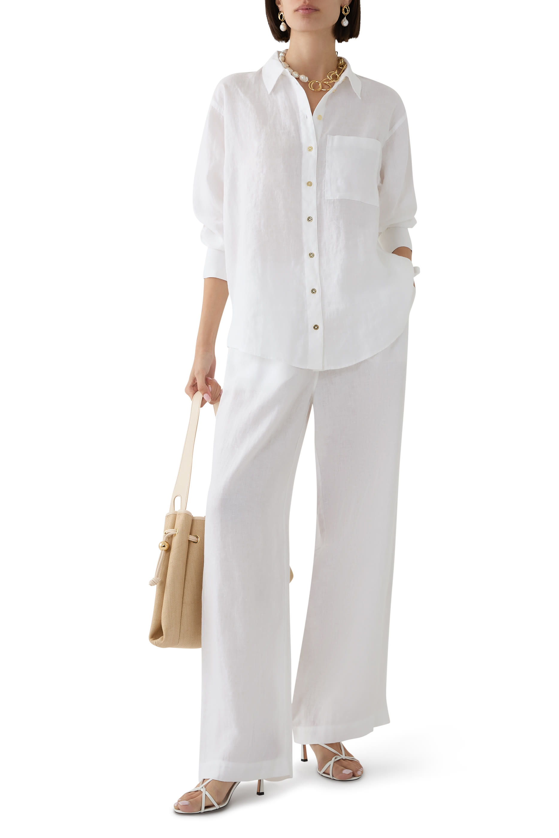 White Bay Linen Shirt