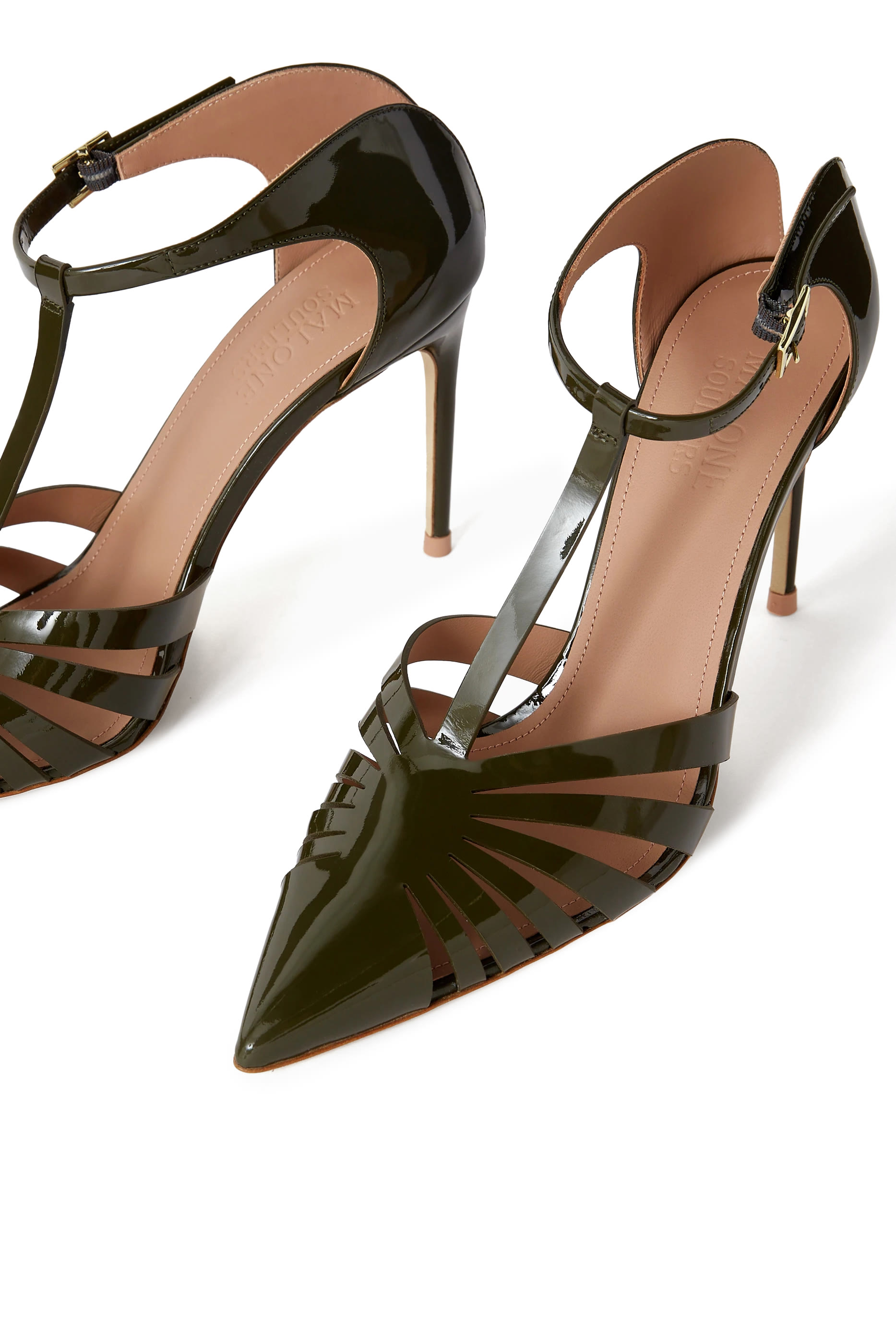 Jennifer 90 Patent Mules 