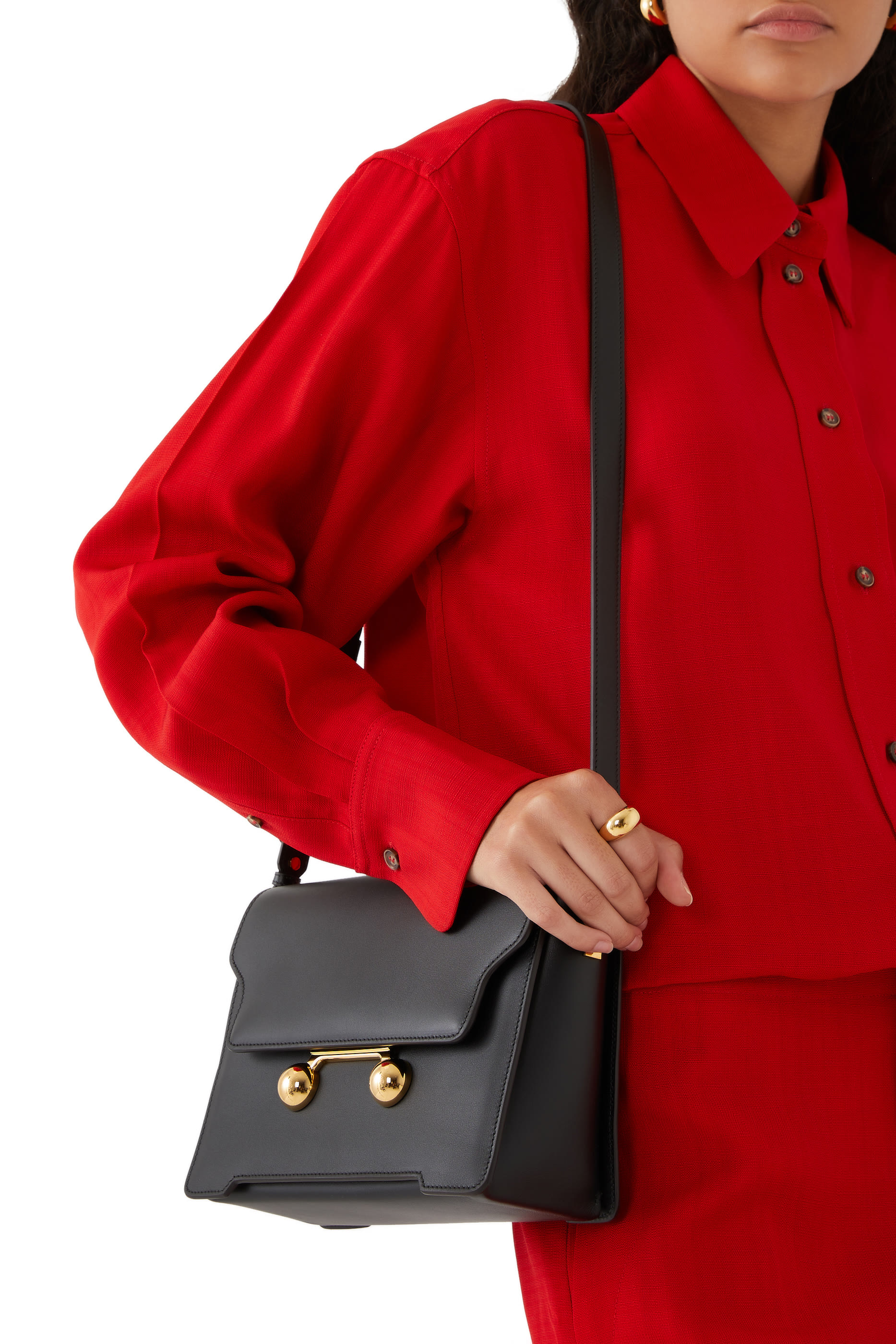 Marni Trunkaroo Mini Shoulder Bag