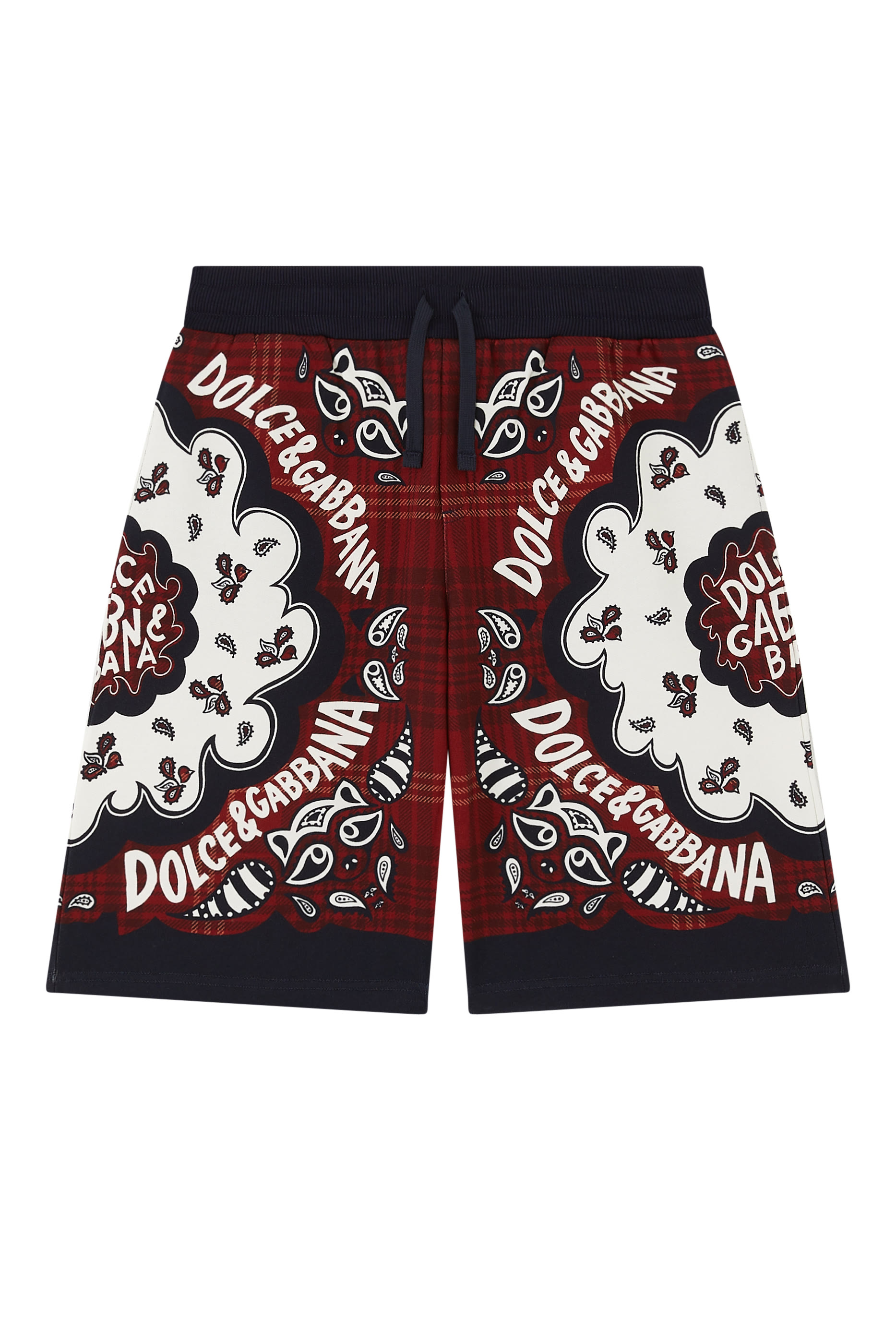Kids Bandana-Print Shorts