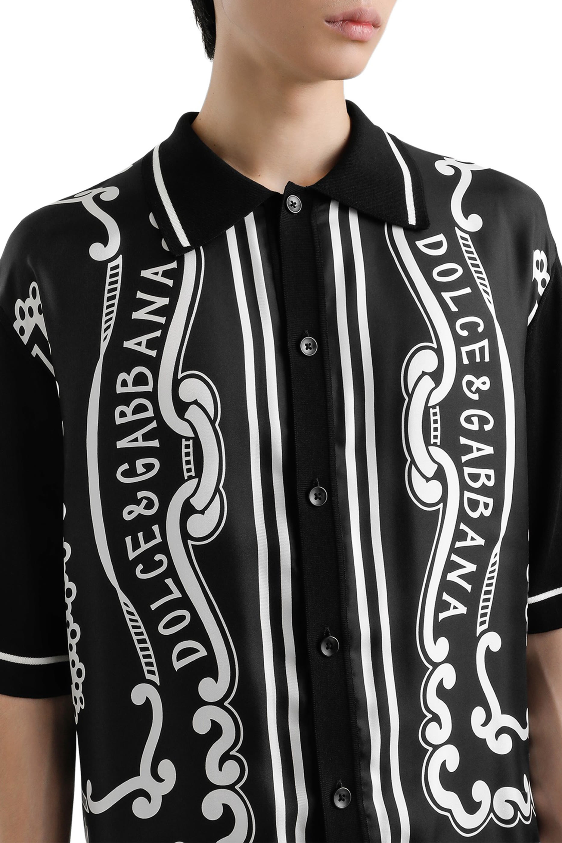 Bandanna Print Silk & Cotton Shirt