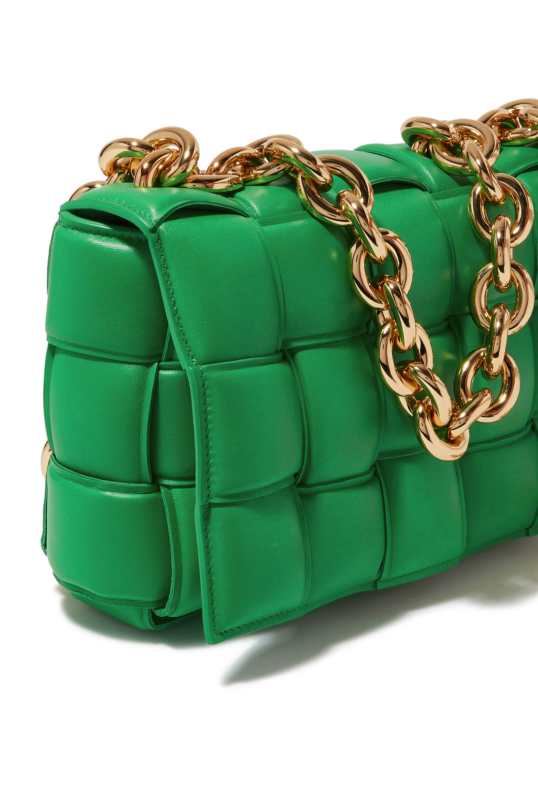 Chain Cassette Crossbody Bag