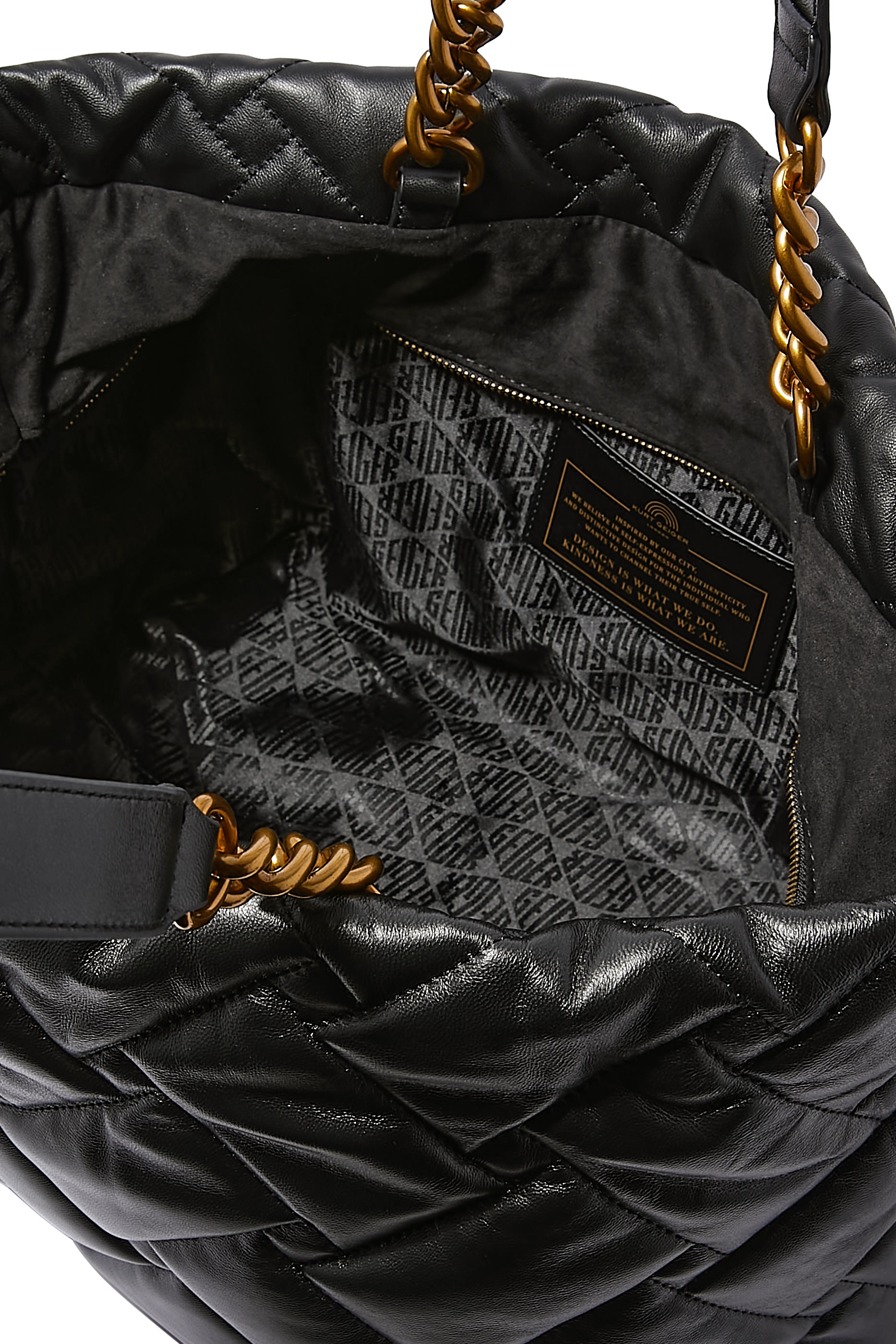 Kensington Quilted Leather Large Tote