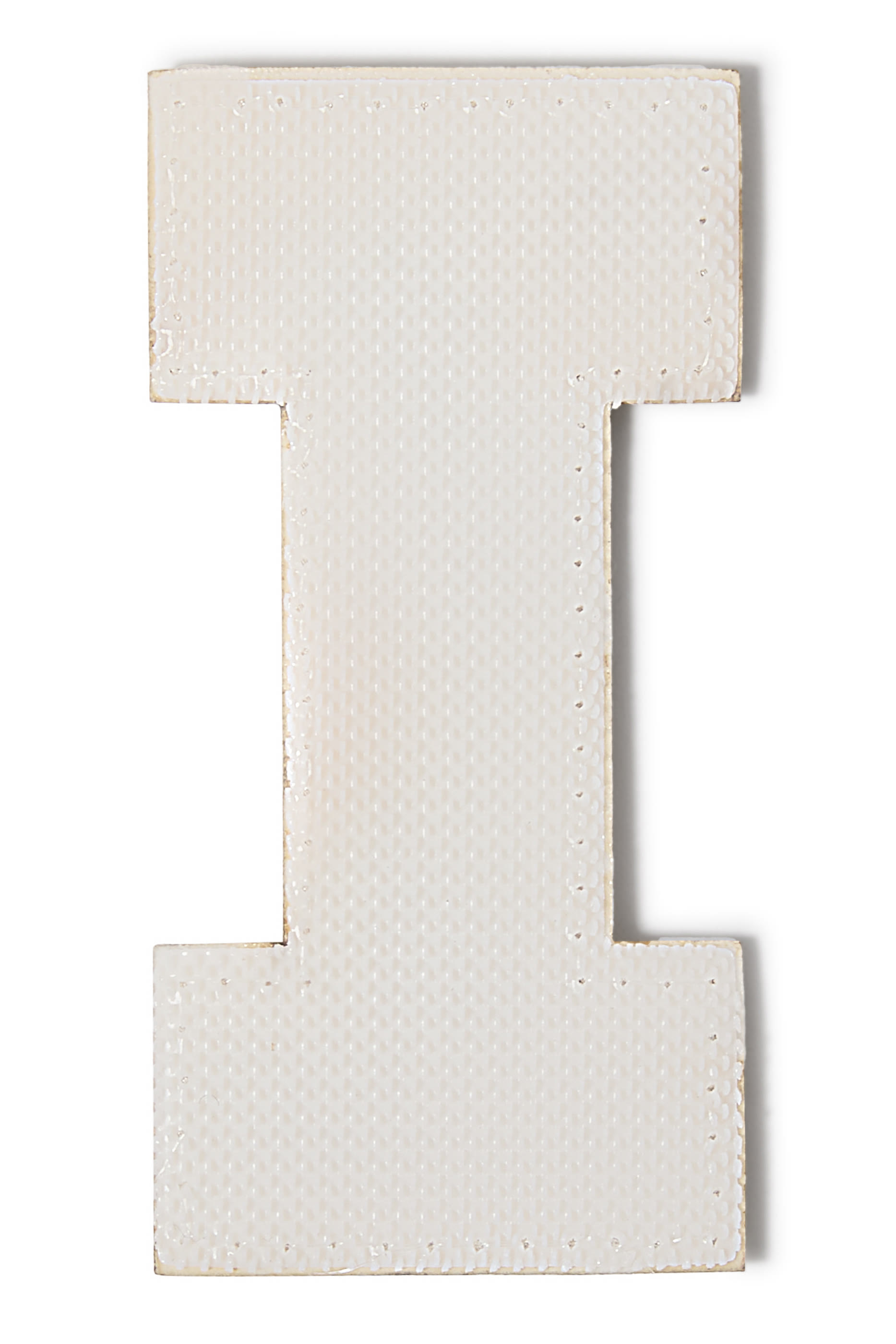 Kids 3" Chenille Sparkle ‘I’ Letter Patch