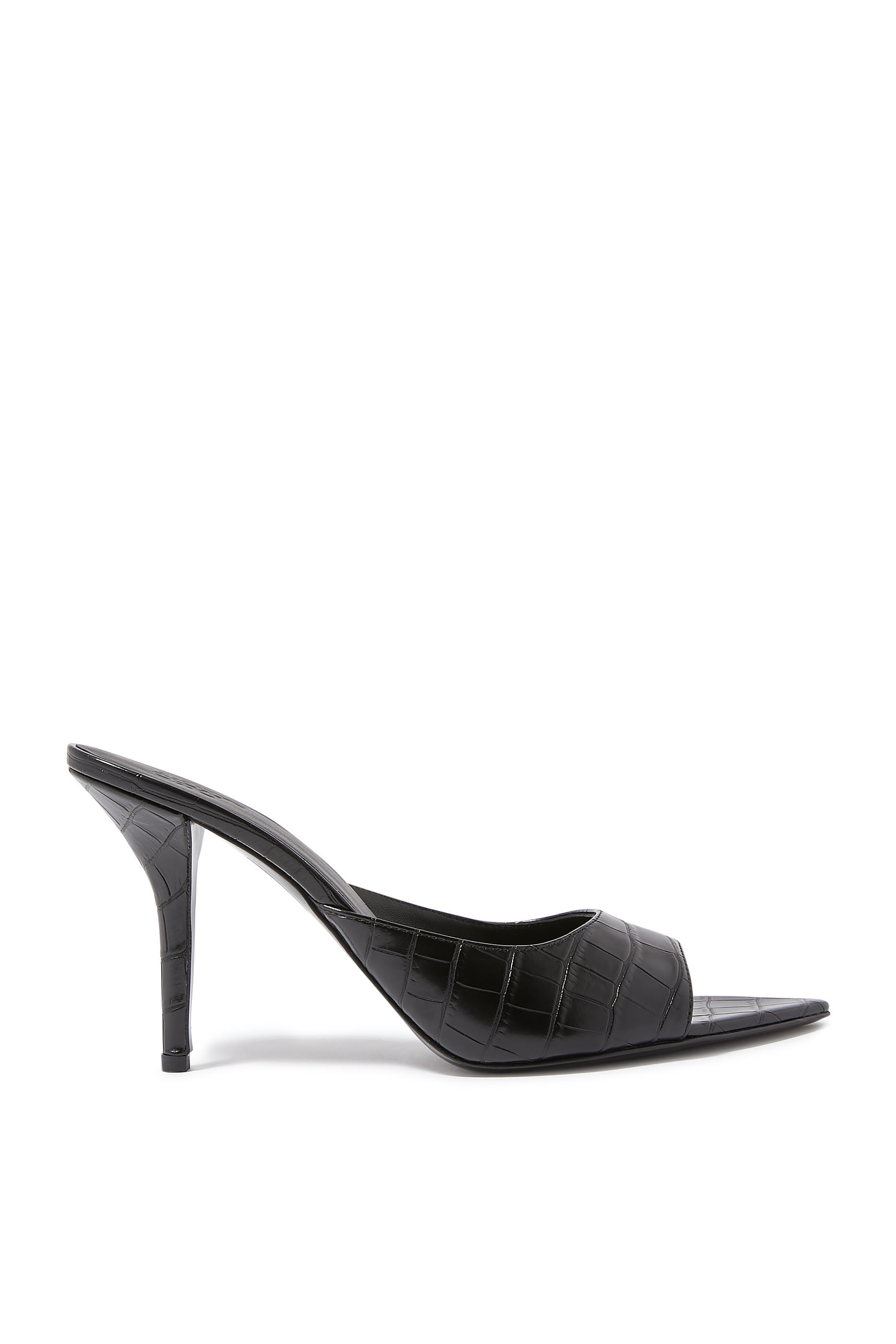 Perni 85 Faux-Leather Mules