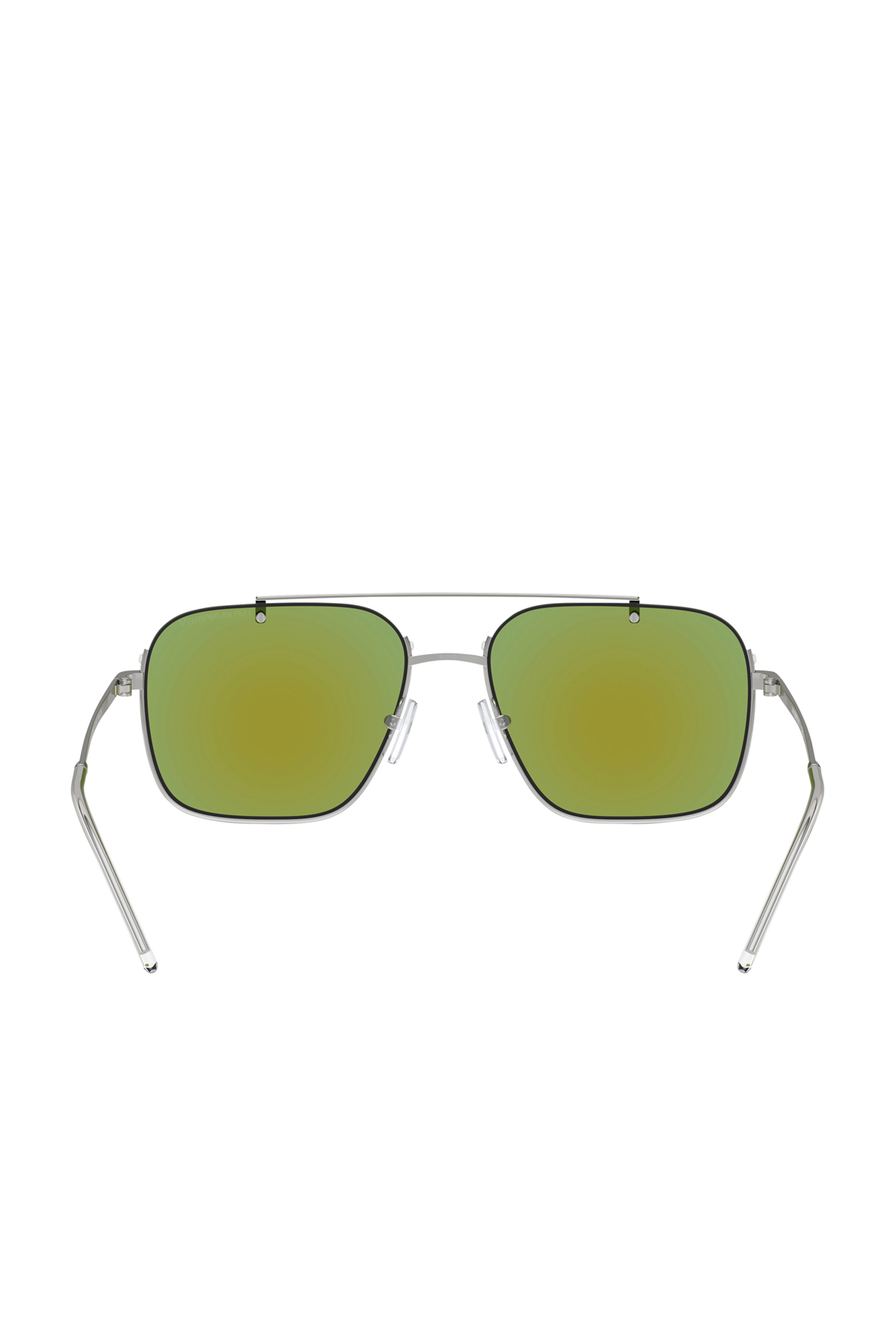Rectangular Metal Sunglasses