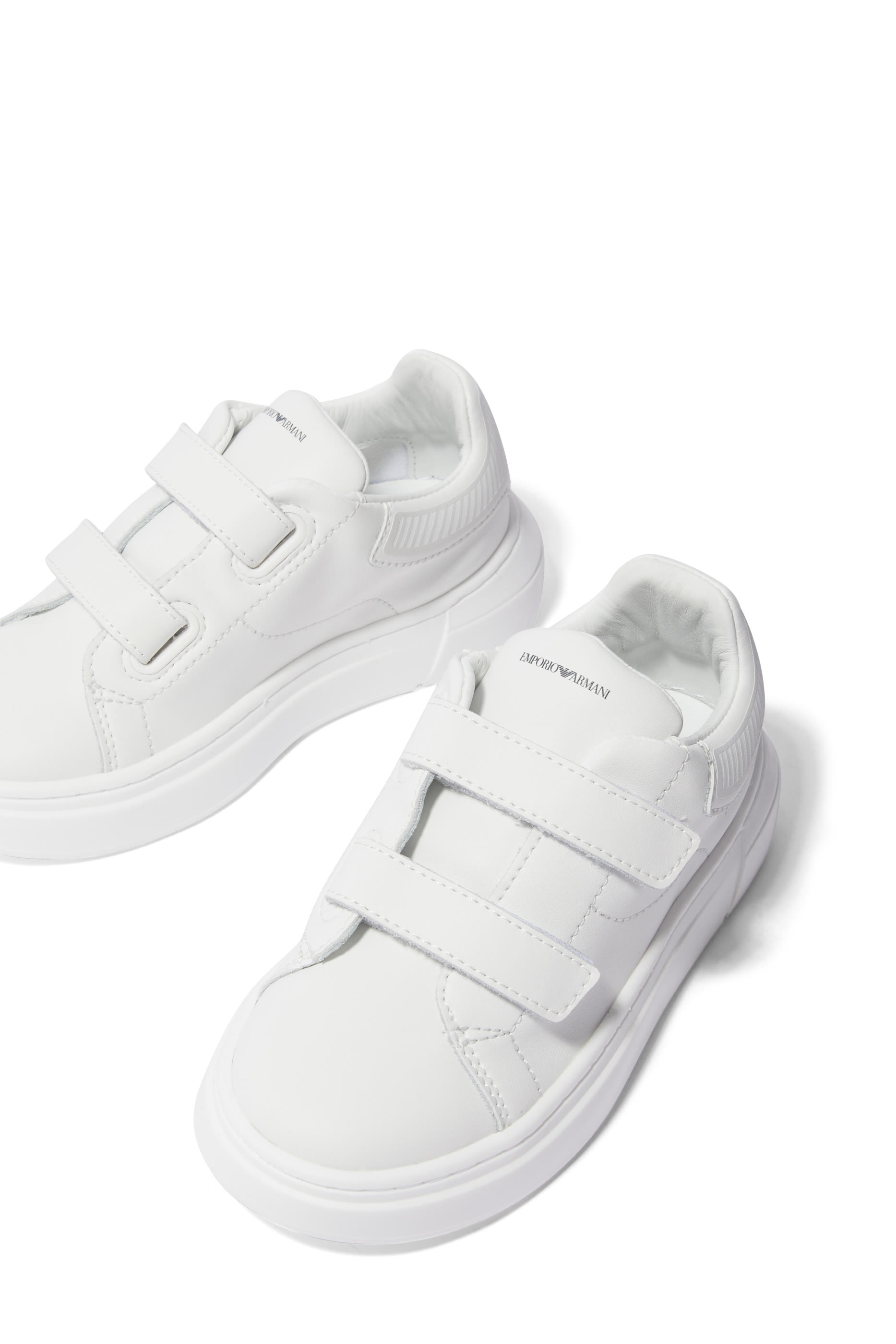 Kids Velcro Leather Sneakers