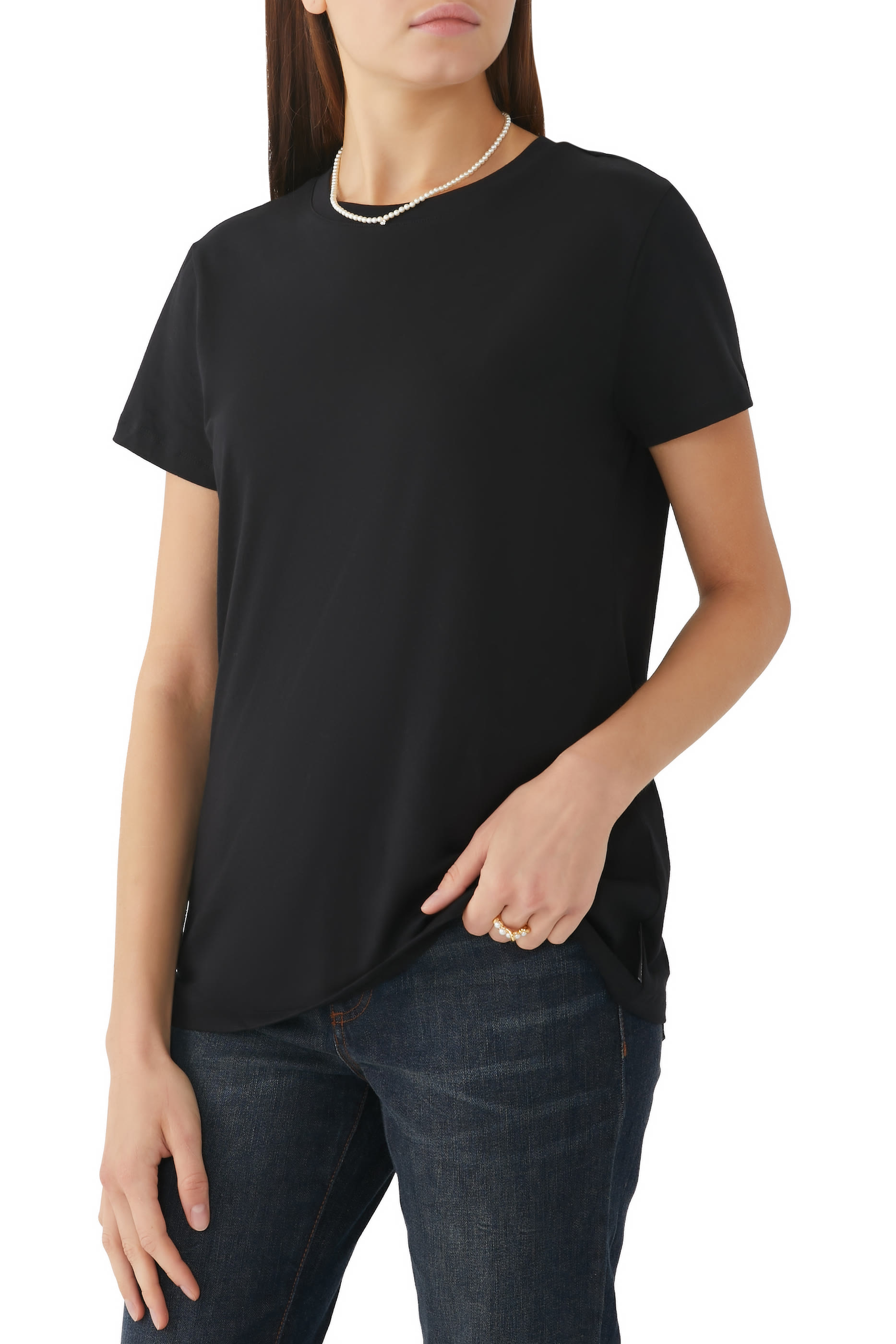AX Classic T-shirt in Pima Cotton Jersey