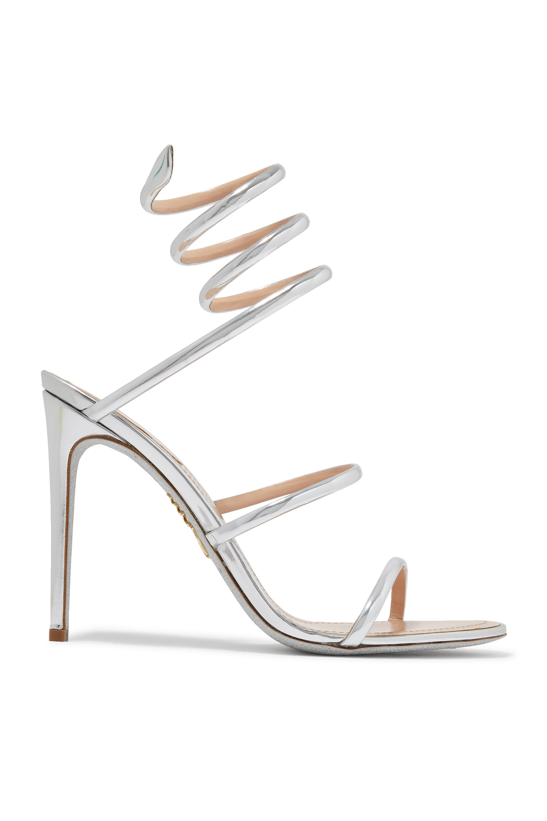 Cleo Metallic 105 Wrap Around Sandals 