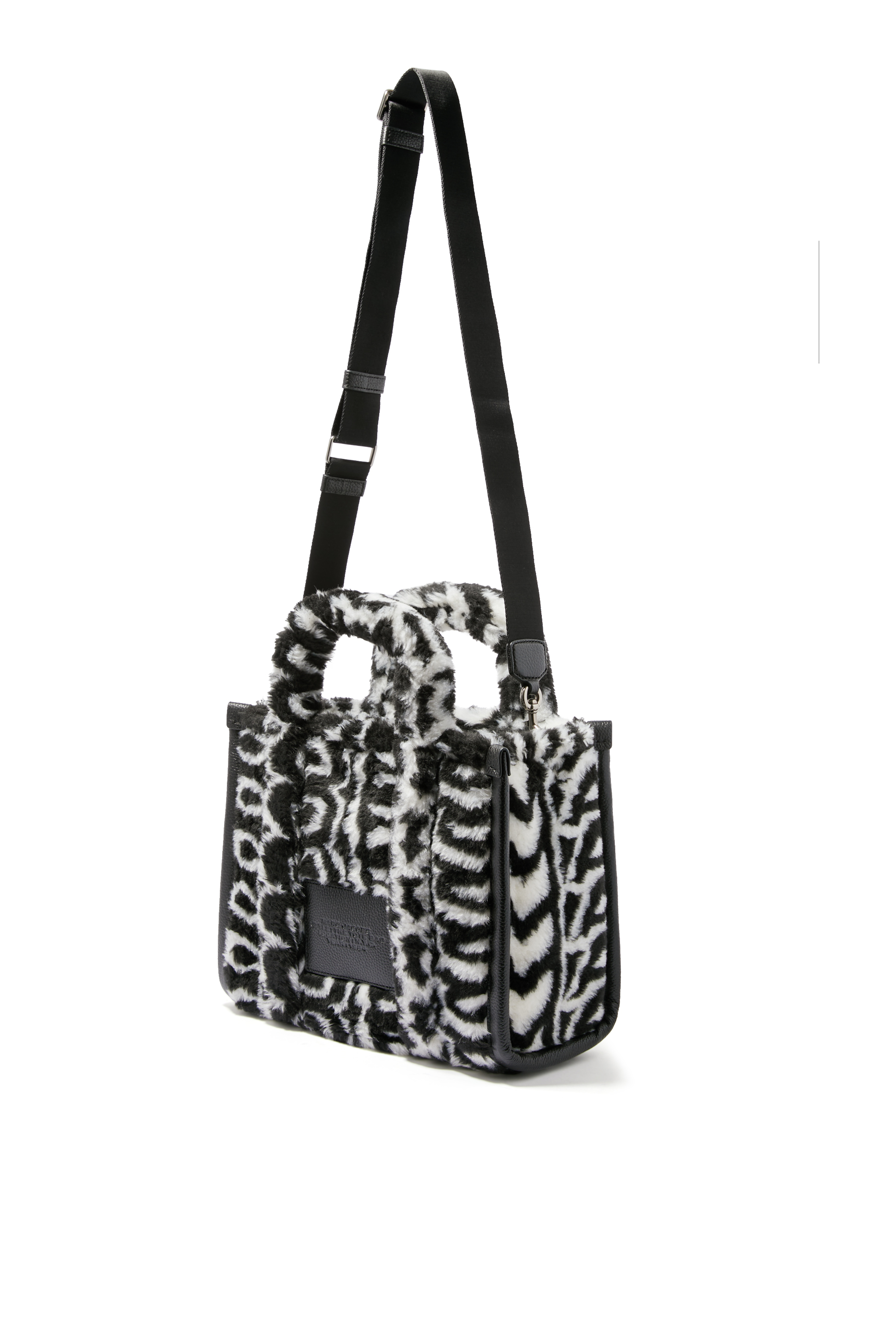 Fleece Crossbody Tote Bag