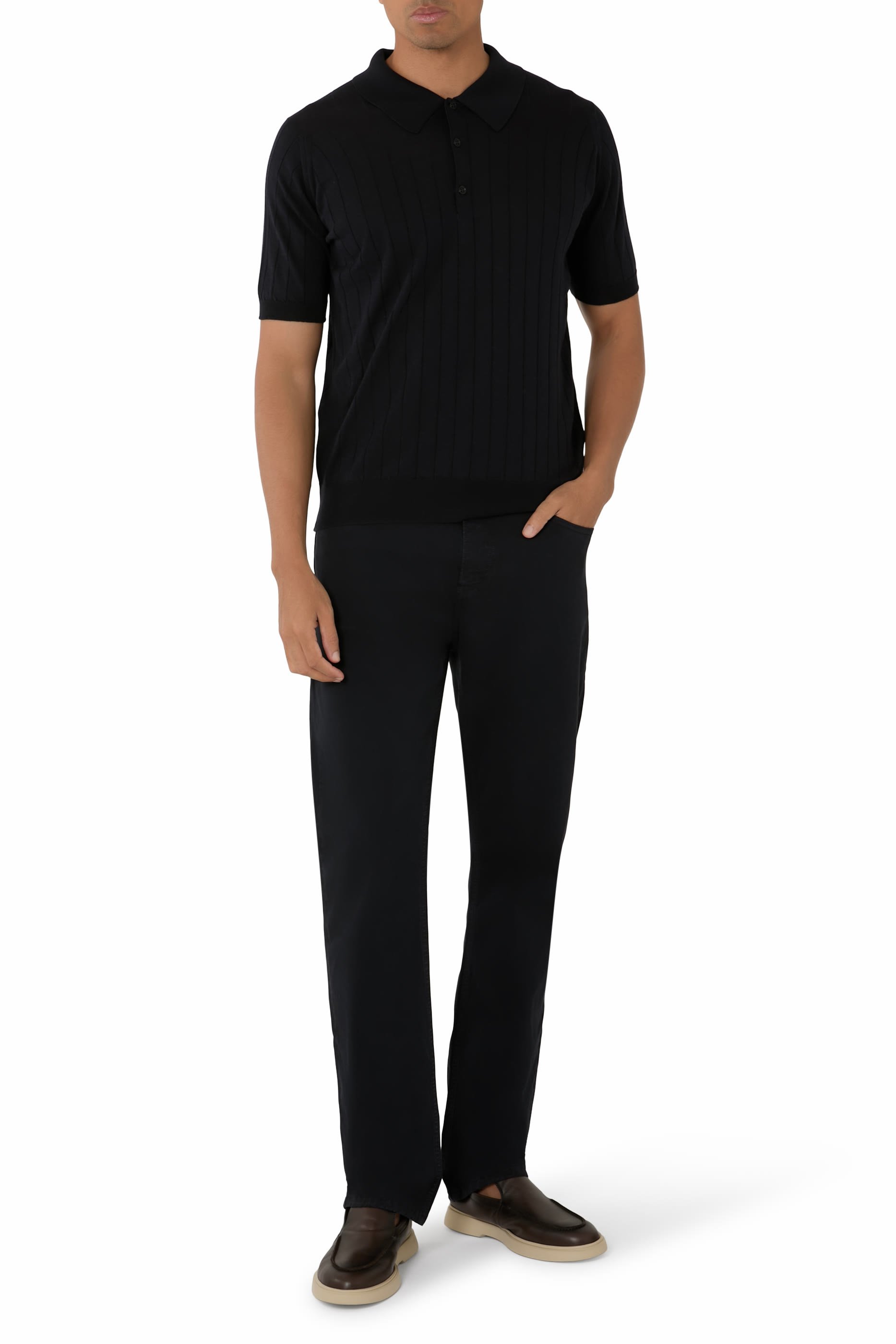 Williams Gauze Polo Shirt