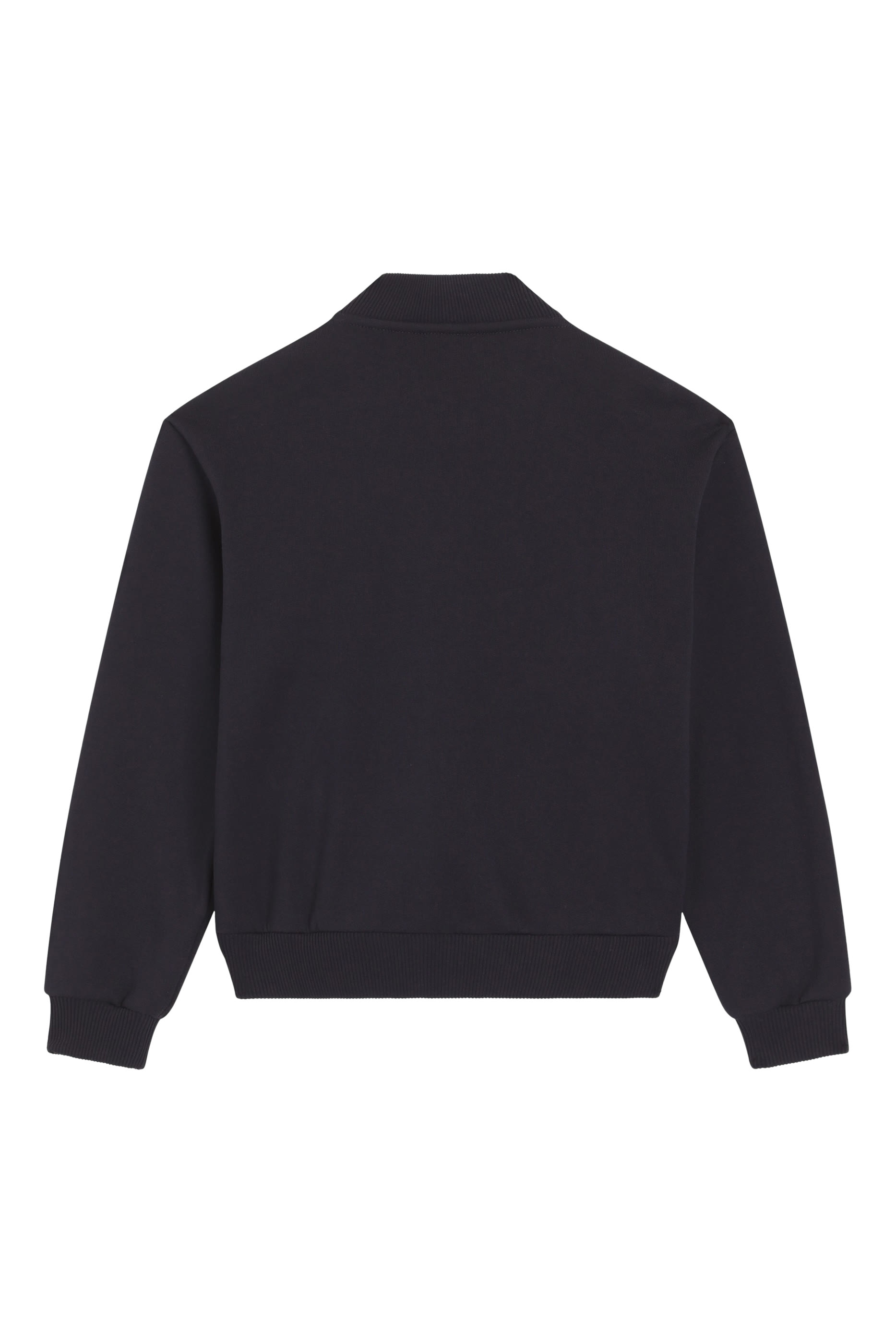 Kids Zip-Up Sweatshirt with Patch 