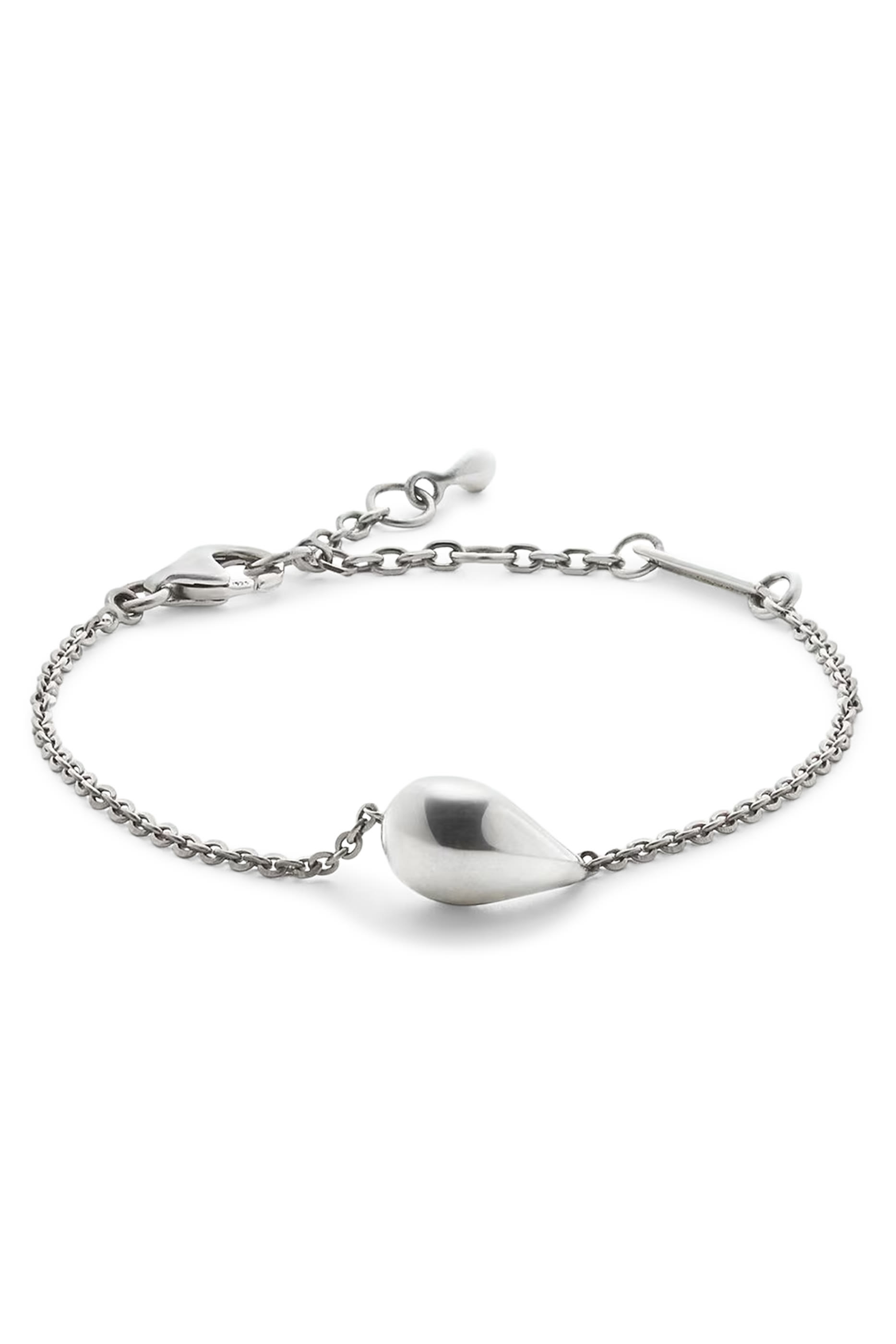 Drop Bracelet, Sterling Silver