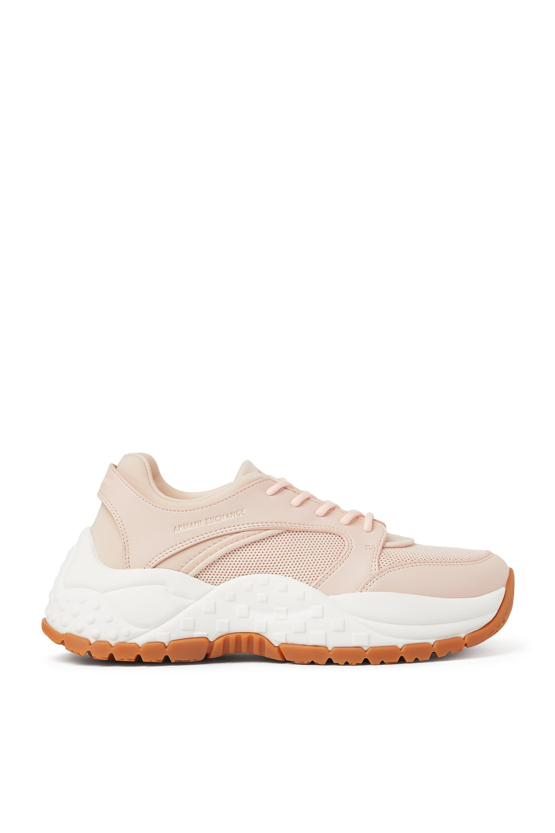 Logo Technical Fabric Sneakers