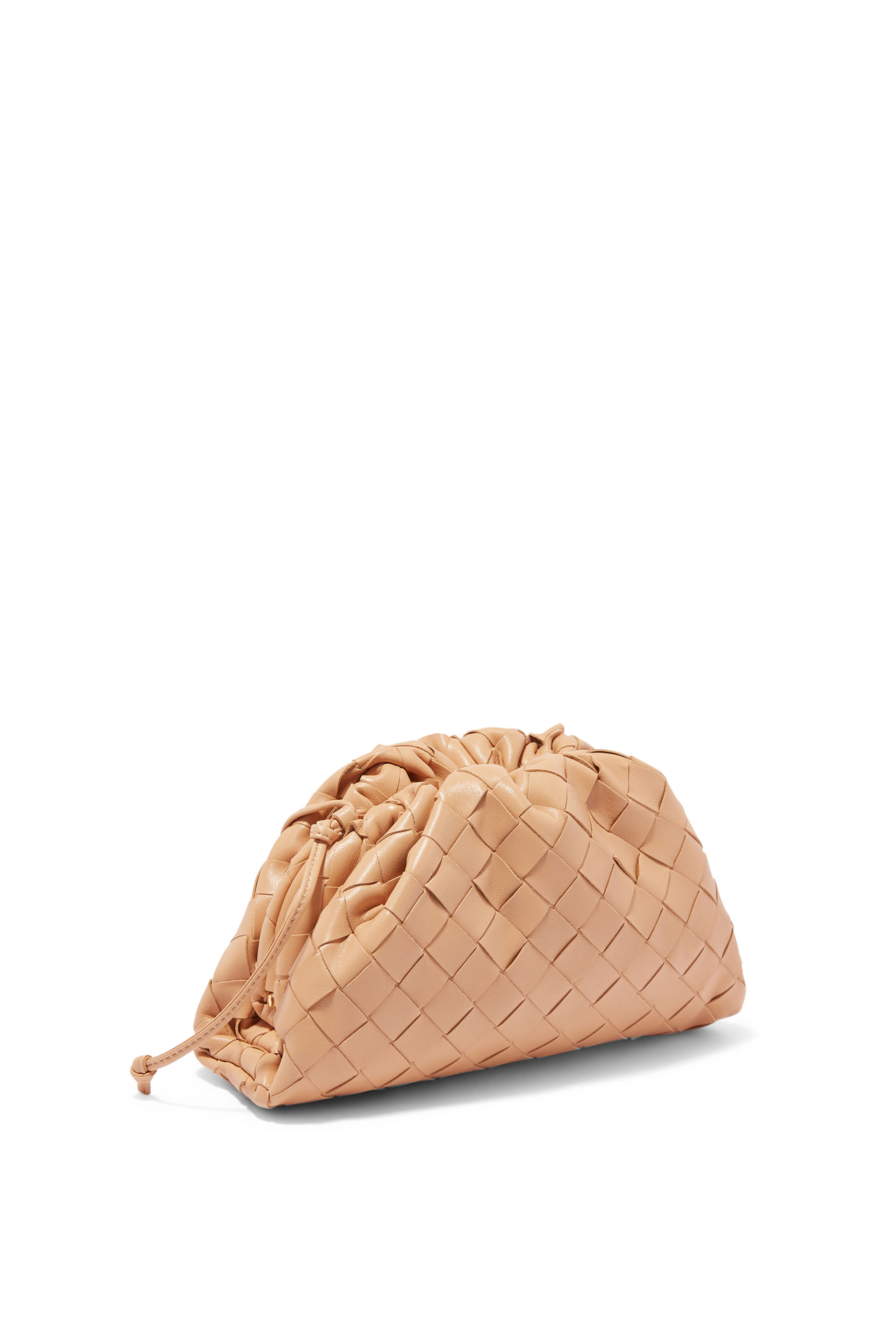 Mini Intrecciato Leather Pouch