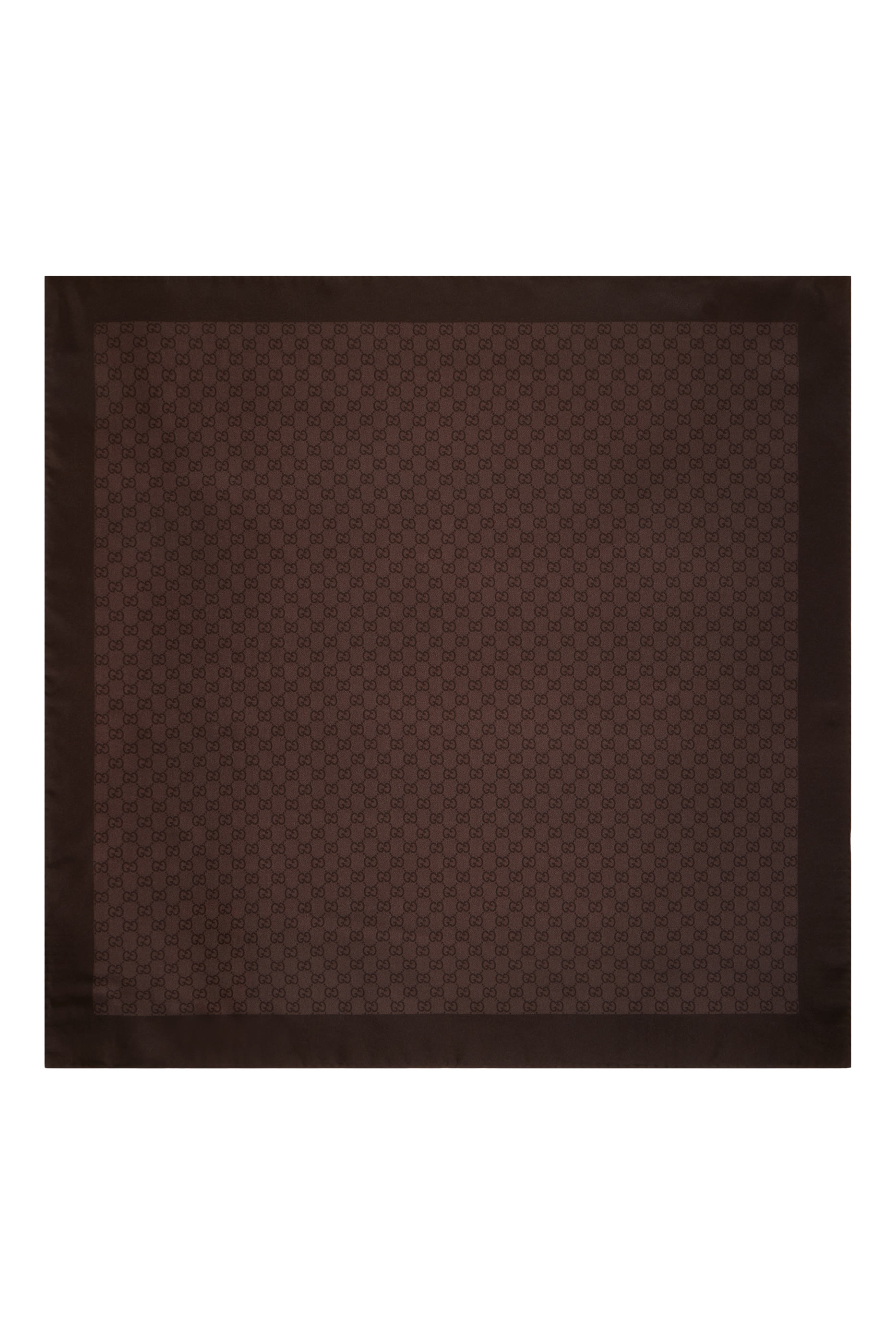 GG Silk Twill Jacquard Carr&eacute;
