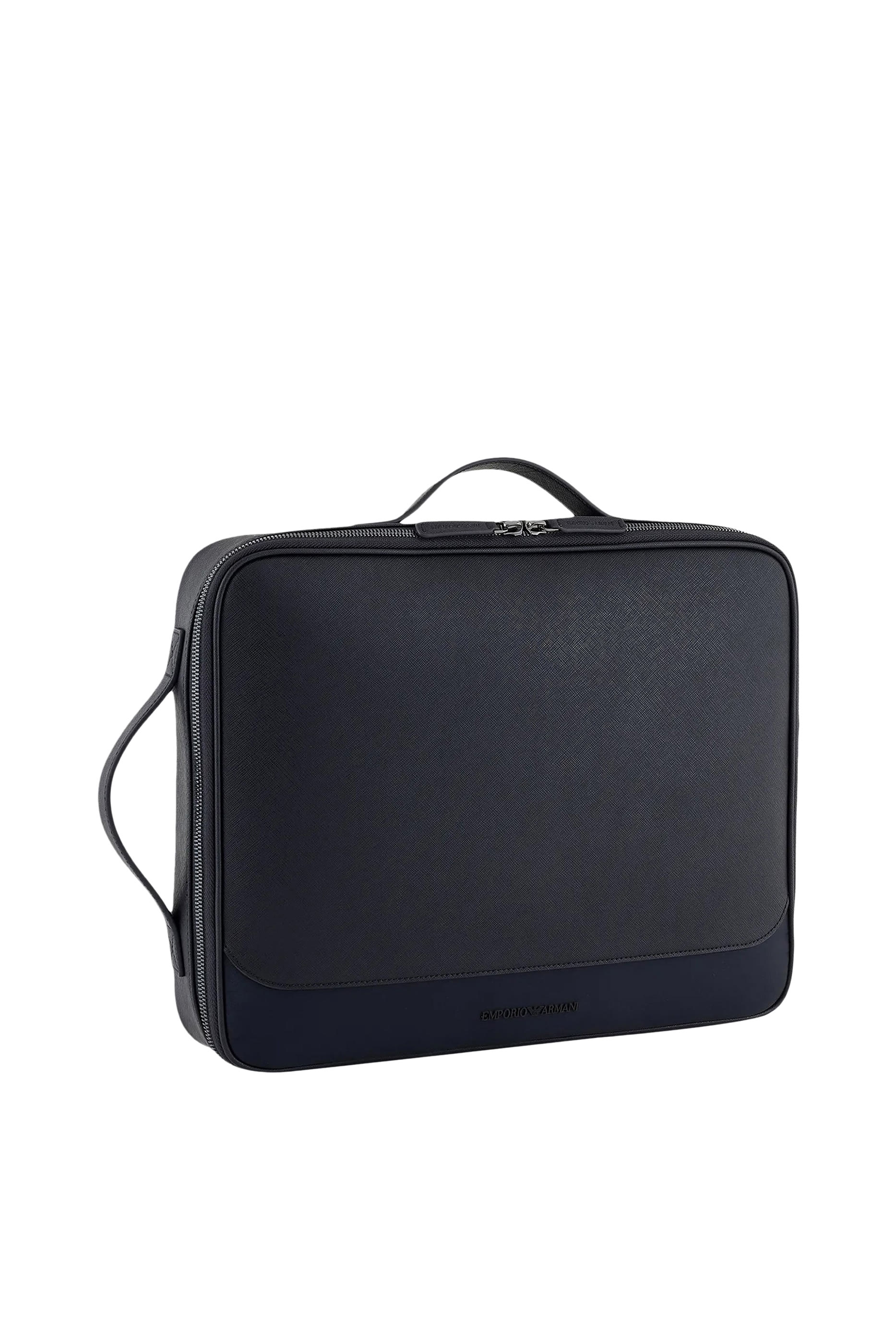 ASV Regenerated Saffiano and Recycled Nylon Business Bag