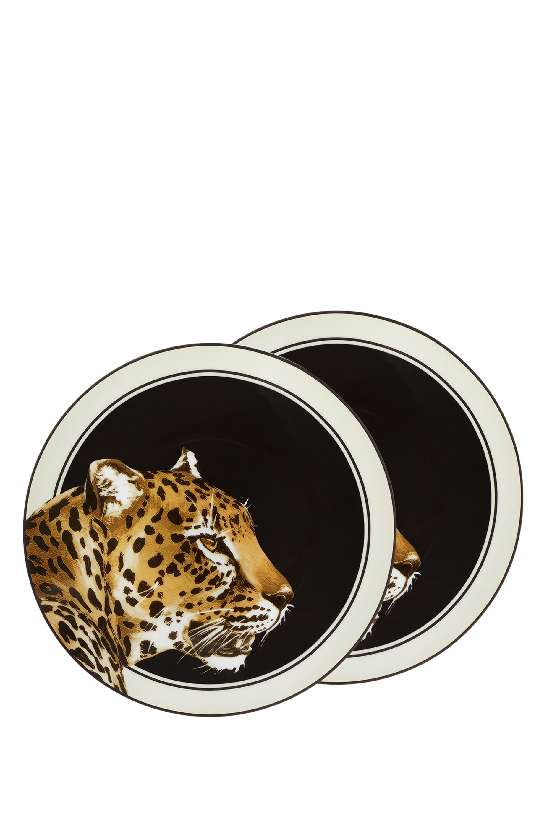 Leopardo Bread Plates - Set of 2