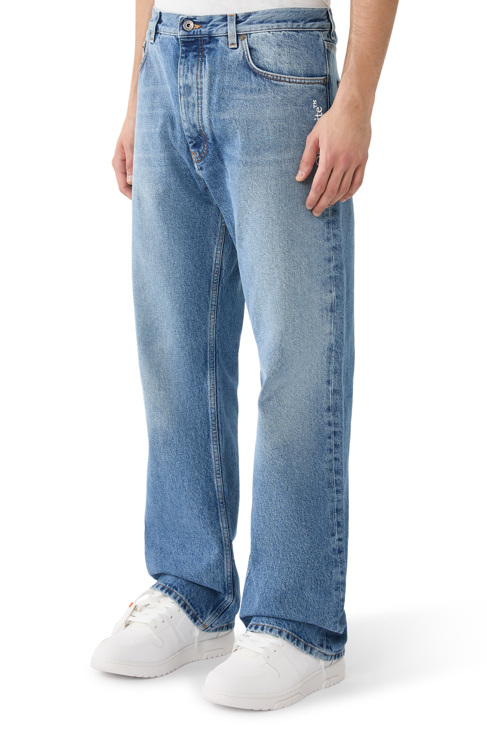 Half Arrow Slim Relaxed Jeans