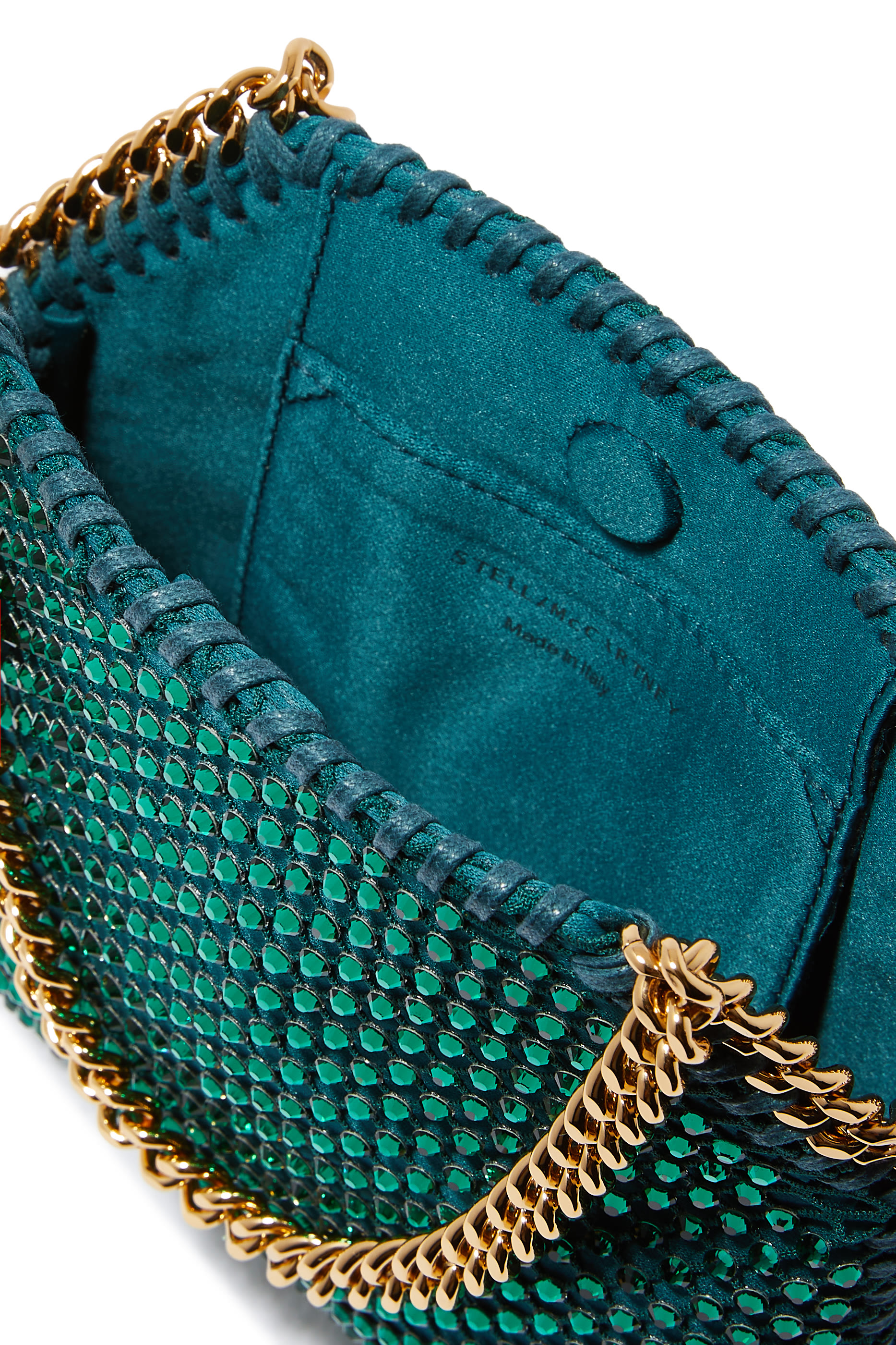 Middle East Exclusive Falabella Crystal Mesh Mini Tote Bag