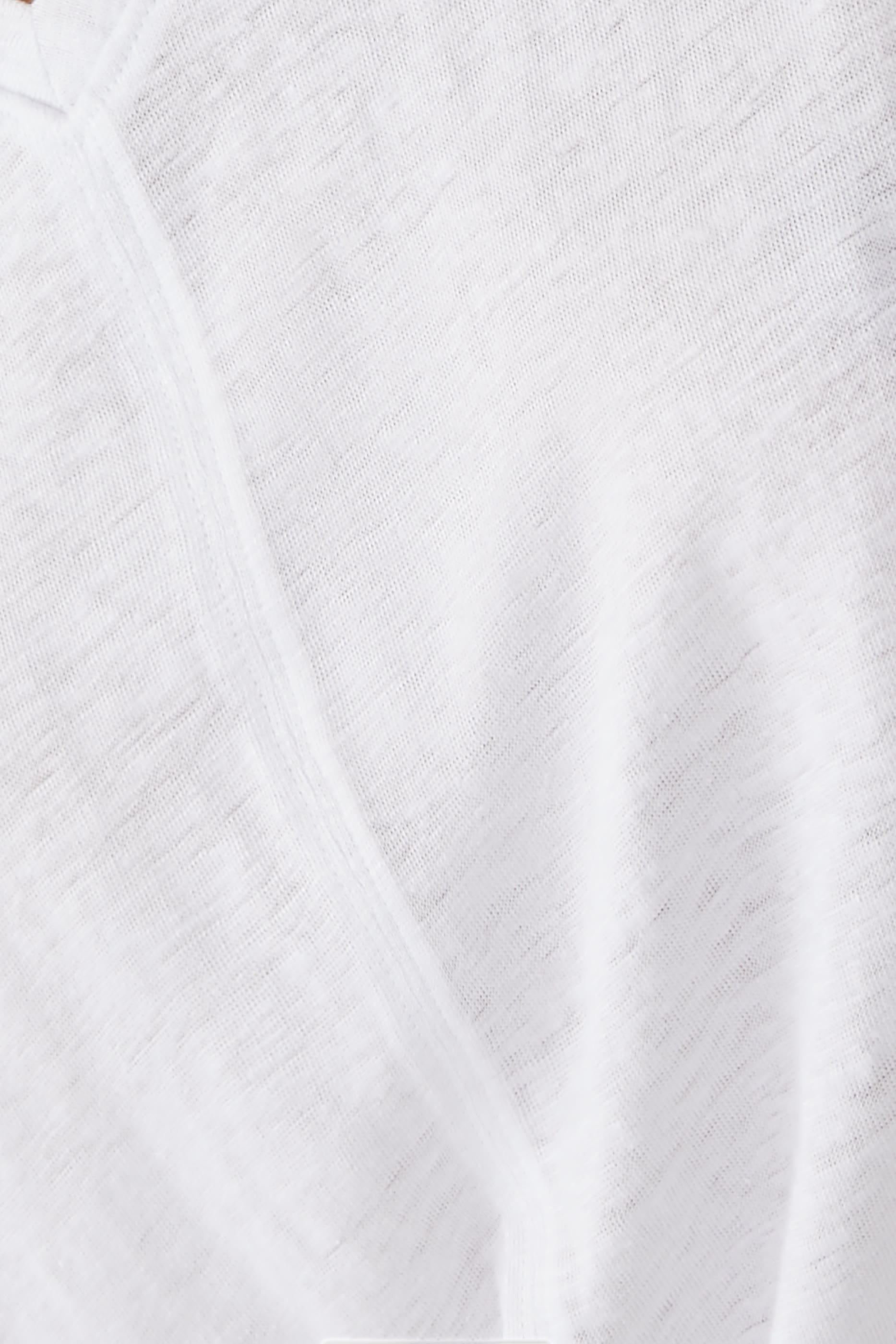 Organic Linen Jersey V-Neck T-Shirt