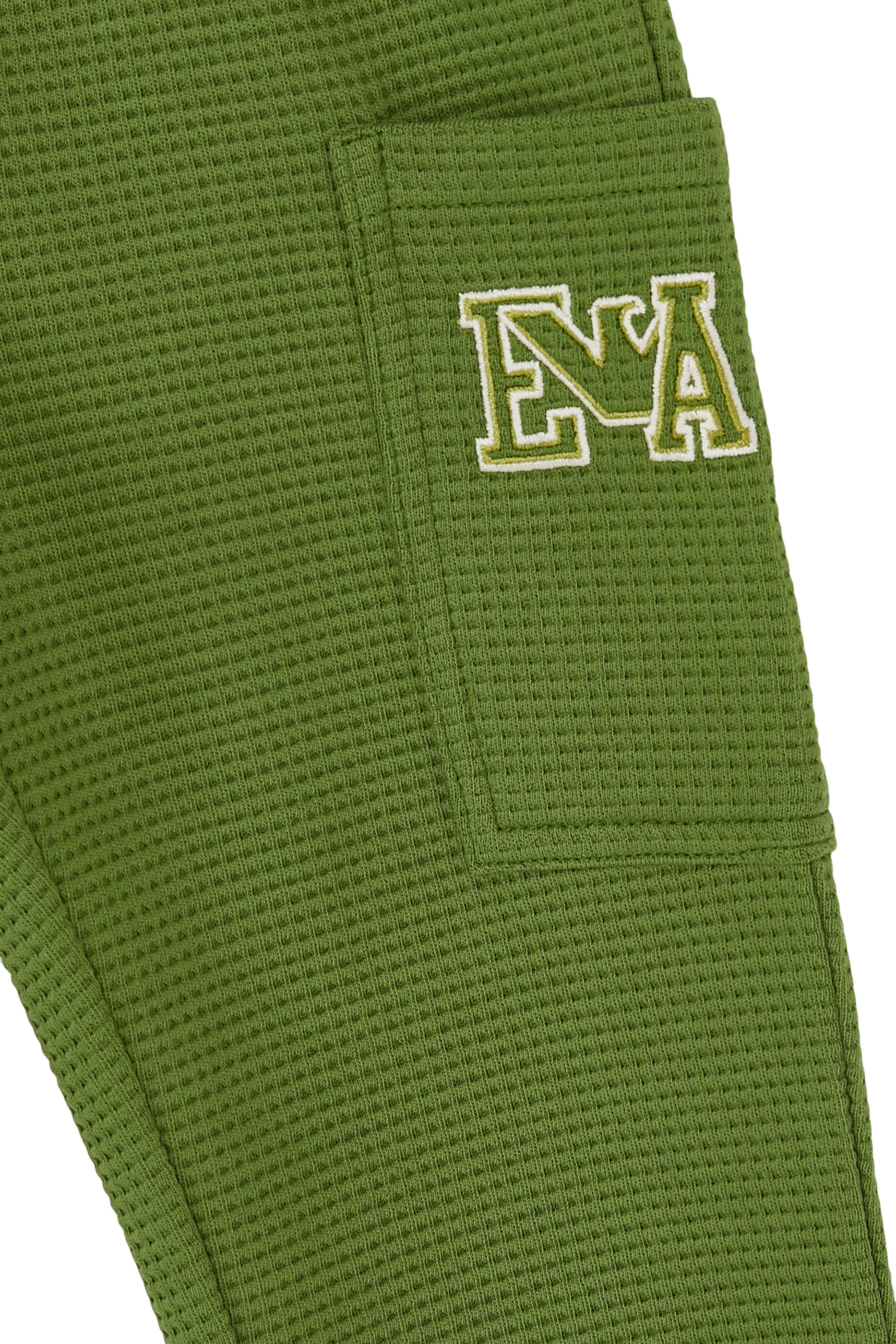 Kids EA Logo Straight Leg Pants