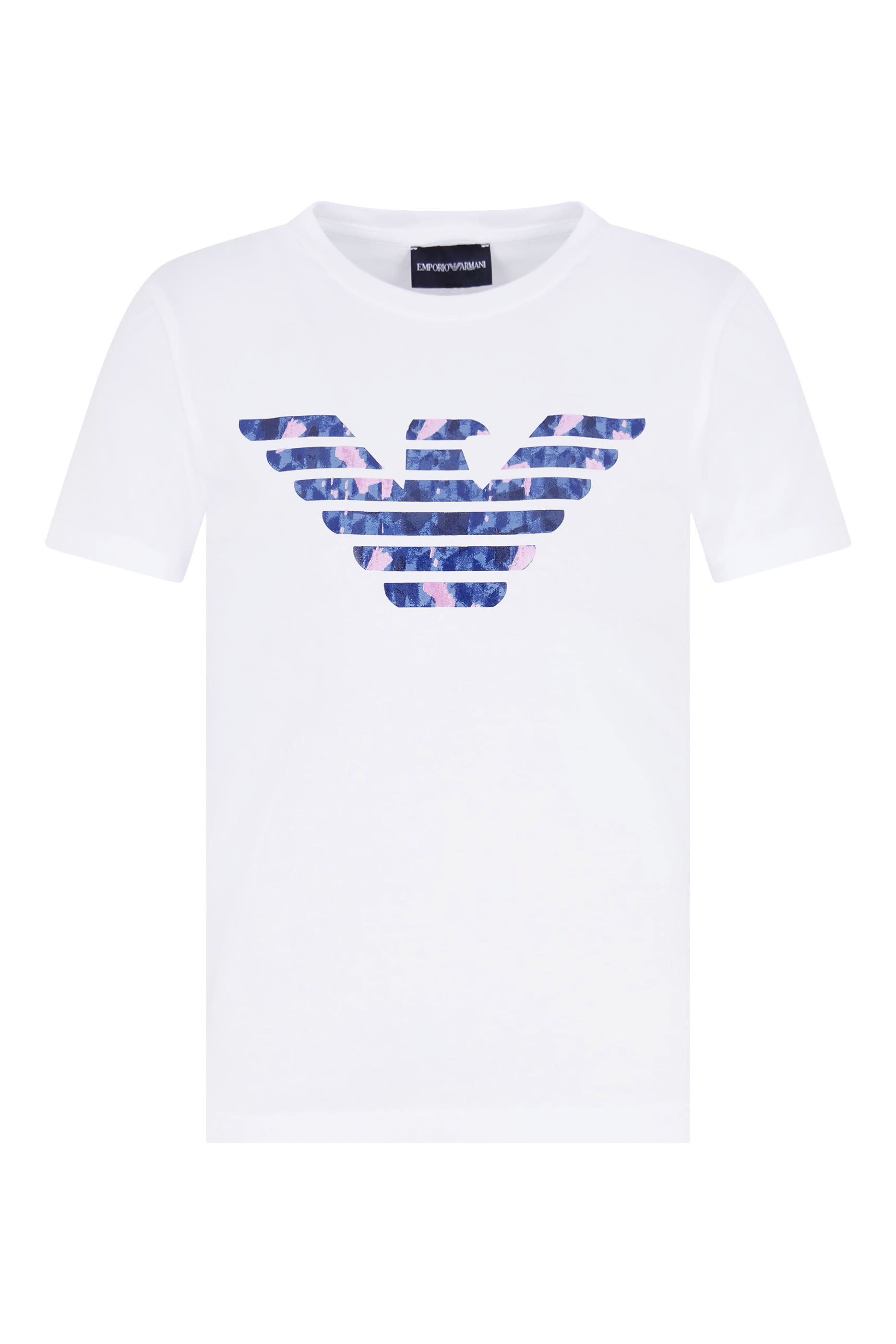 ASV Stretch-Jersey Slim-Fit T-Shirt with Oversized Eagle Pattern