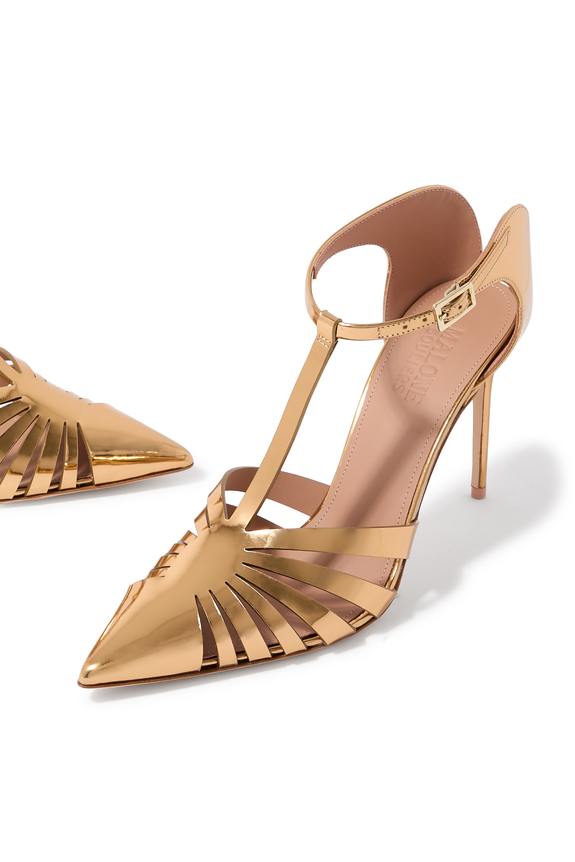 Jennifer Patent Heeled 90 Mules