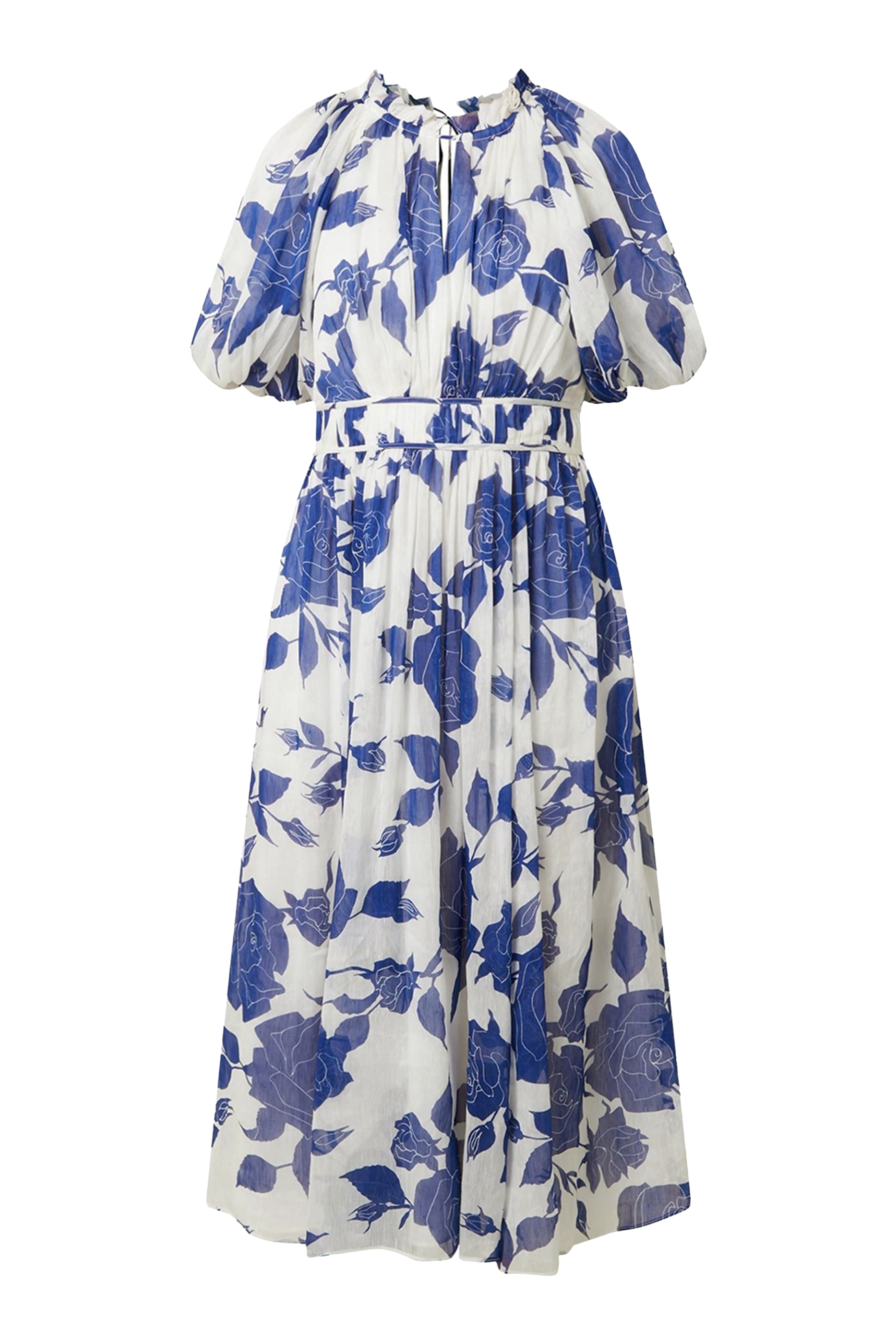 Elysium Blouson Midi Dress