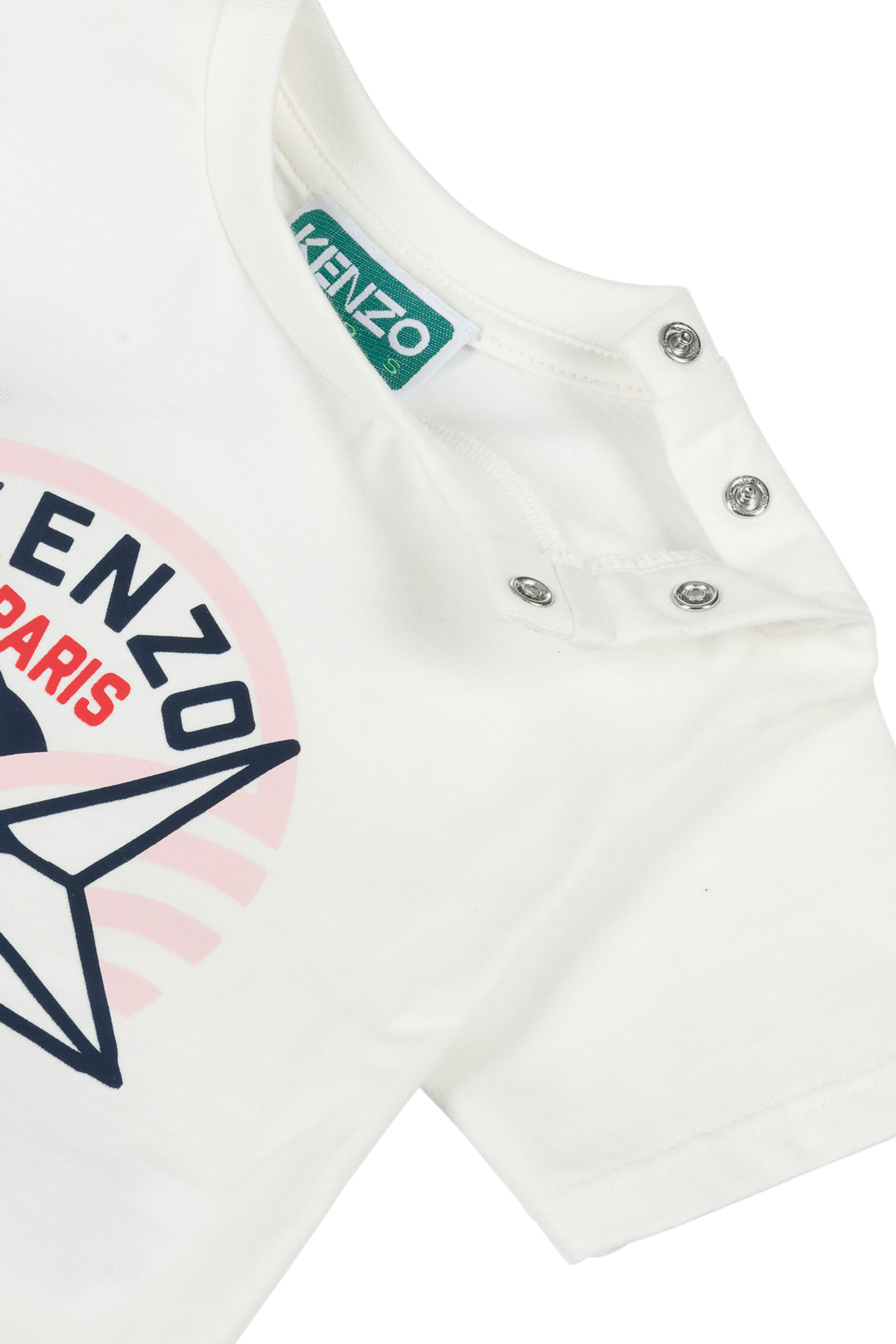 Kids Cotton T-Shirt & Dungarees Set