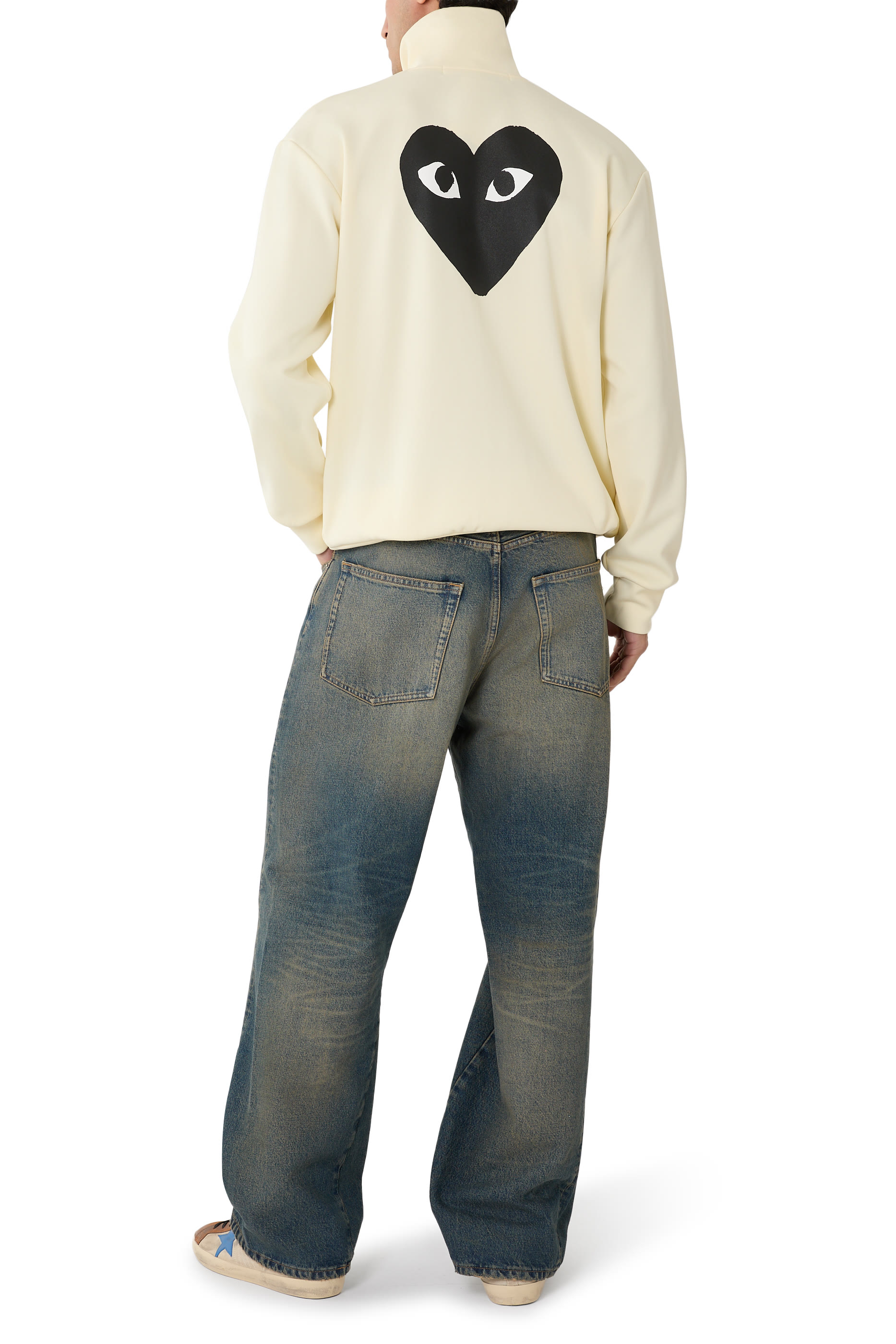  Play Big Heart Zip Hooded Sweatshirt