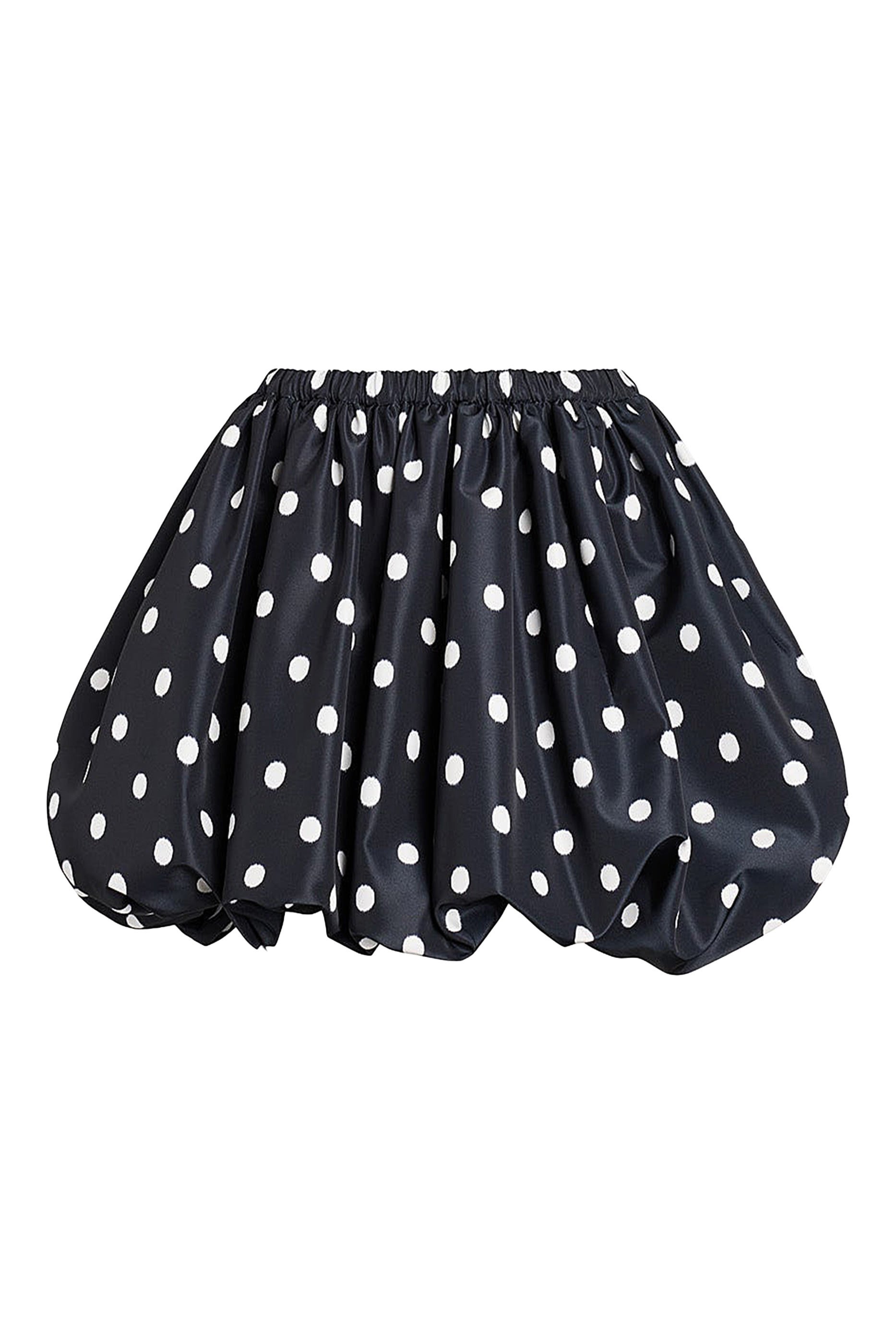  Recycled Faille Mini Bloomer Skirt